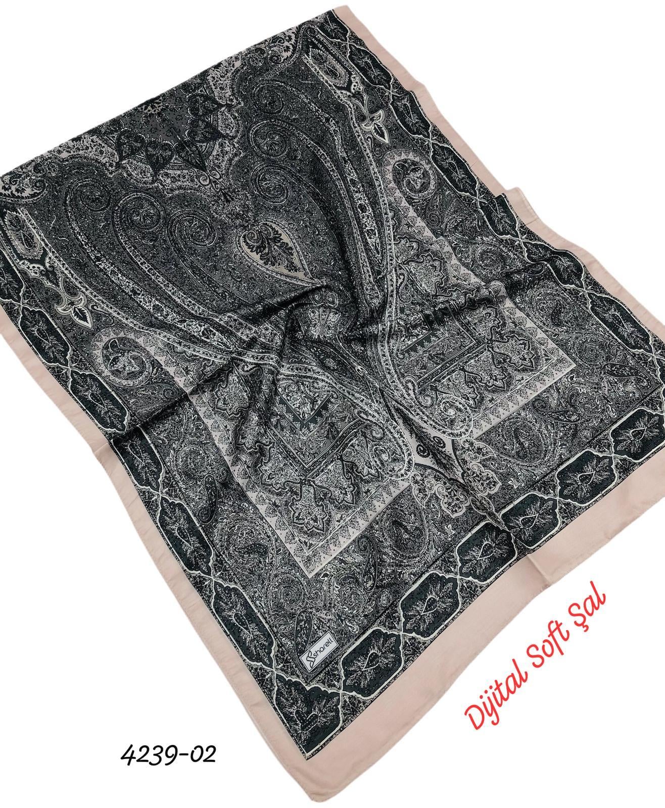 4239 Dijital Soft Şal