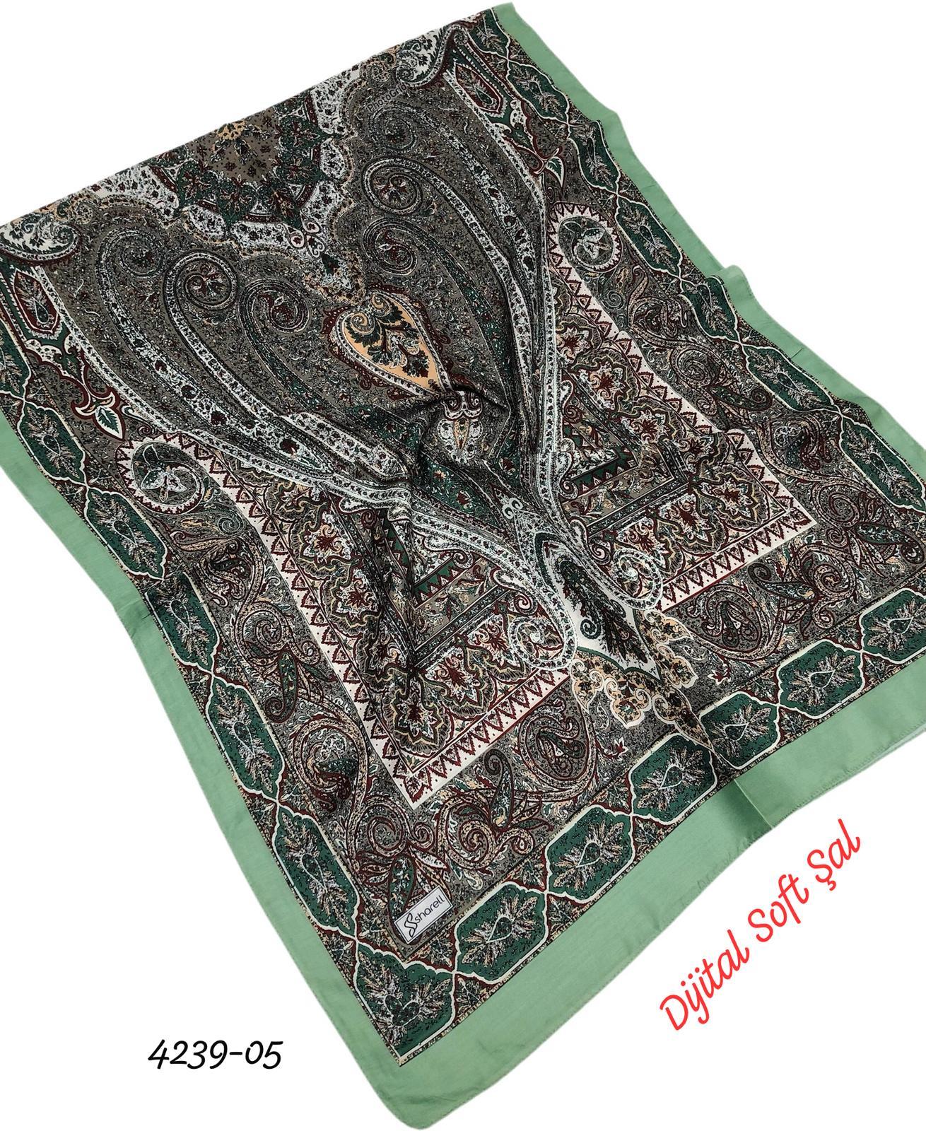 4239 Dijital Soft Şal