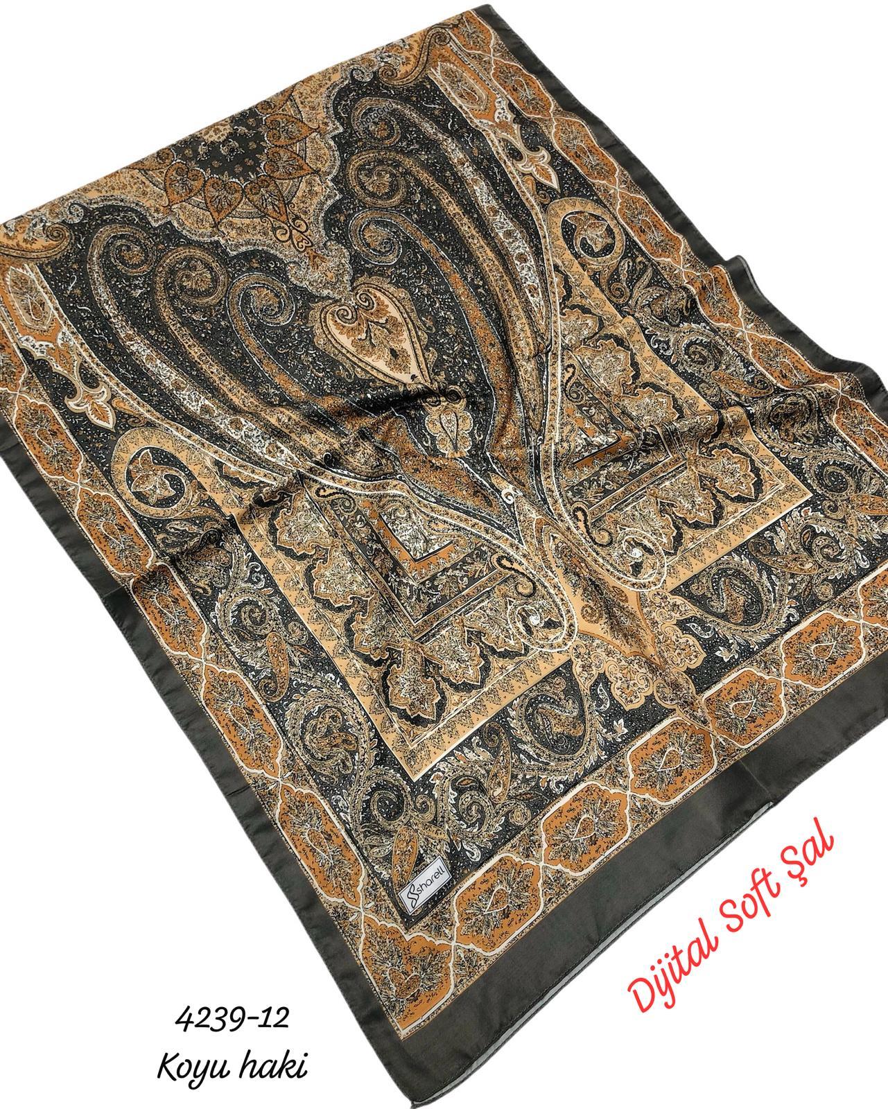 4239 Dijital Soft Şal