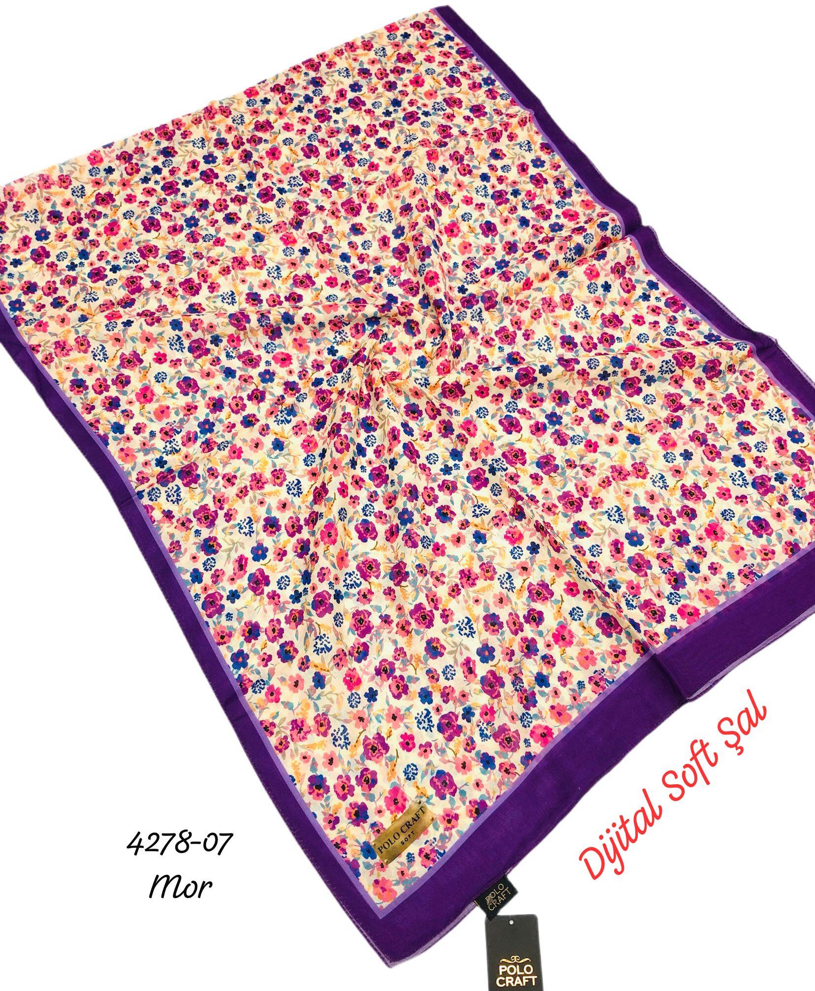 4278 Dijital Soft Şal
