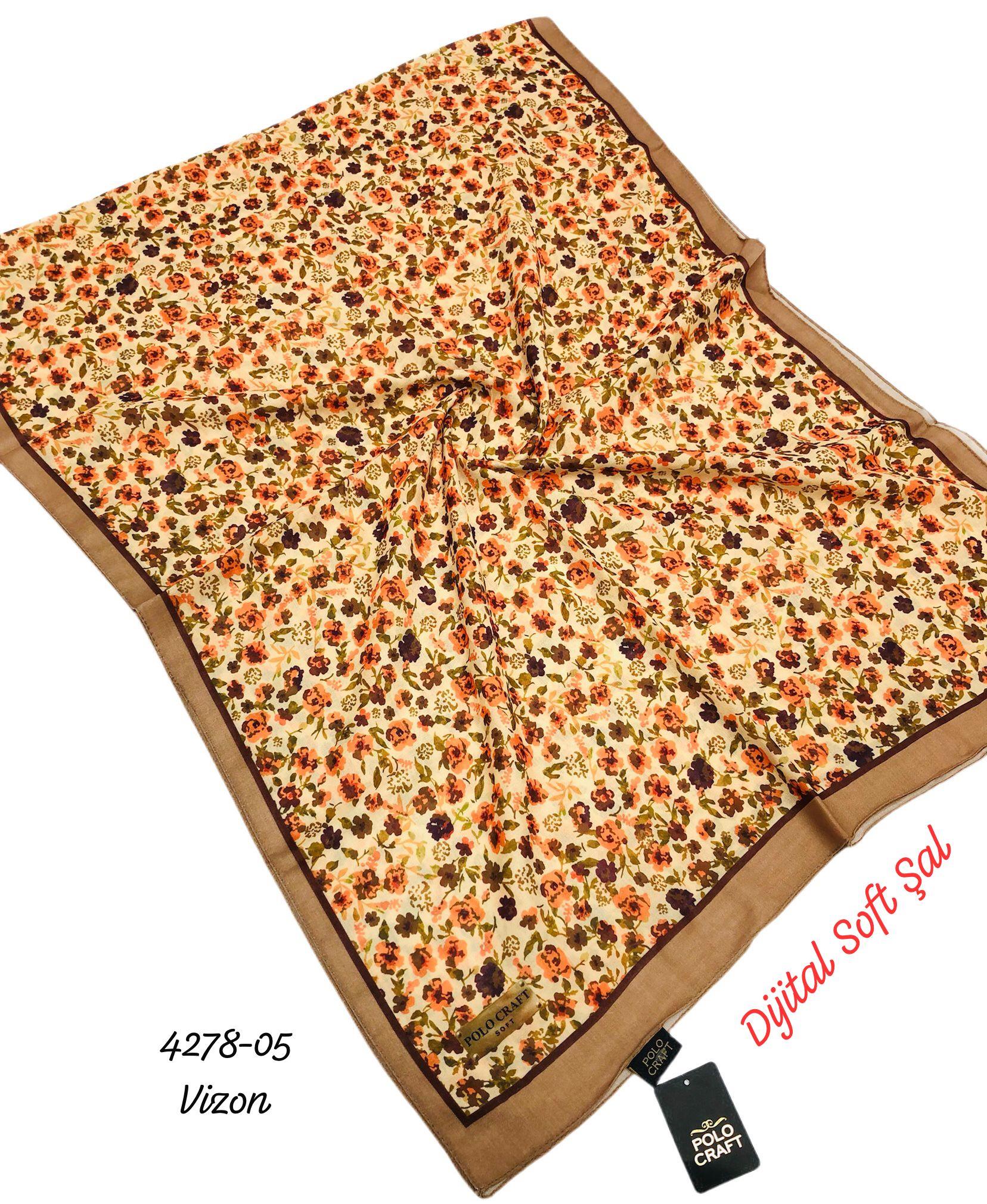 4278 Dijital Soft Şal