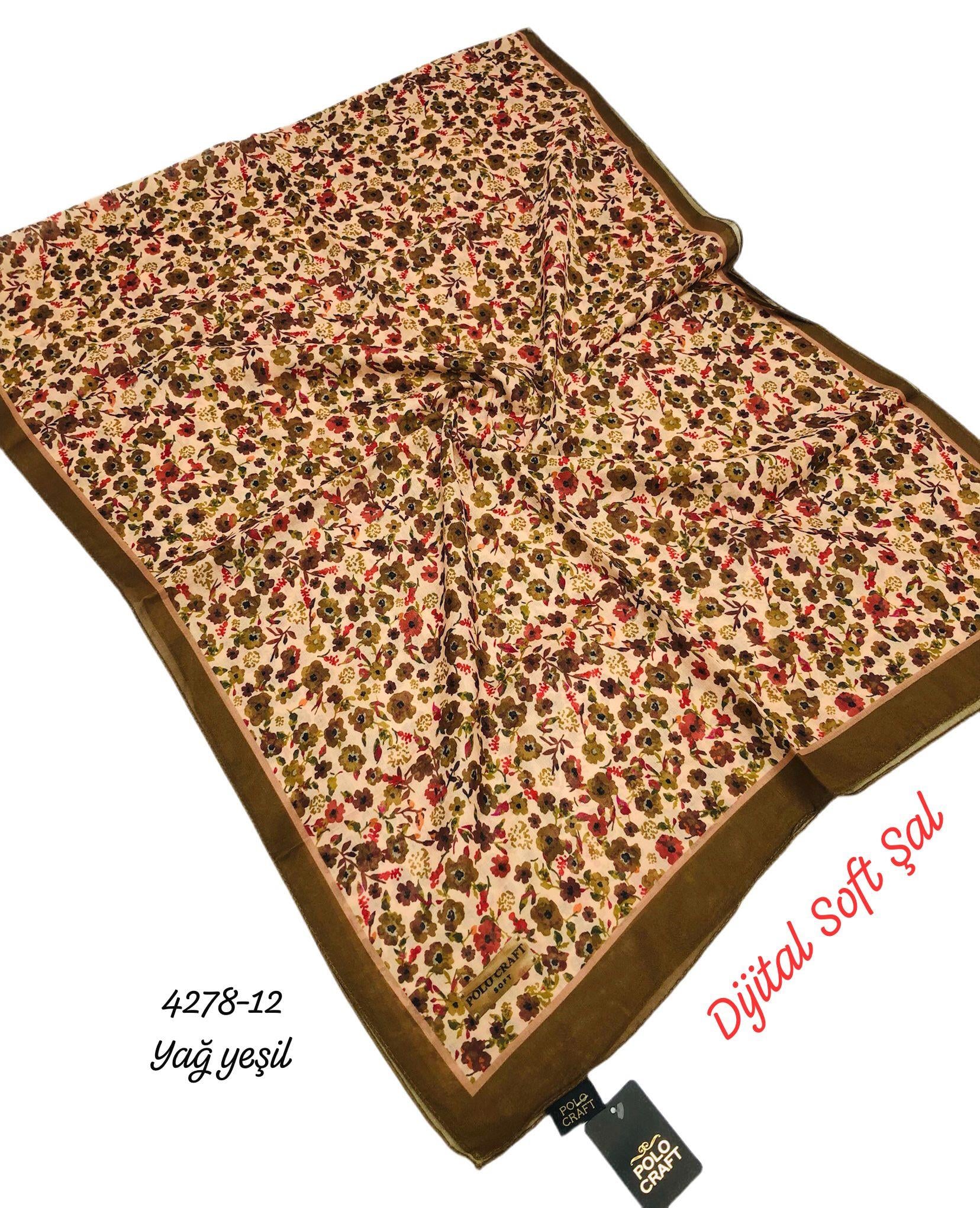 4278 Dijital Soft Şal