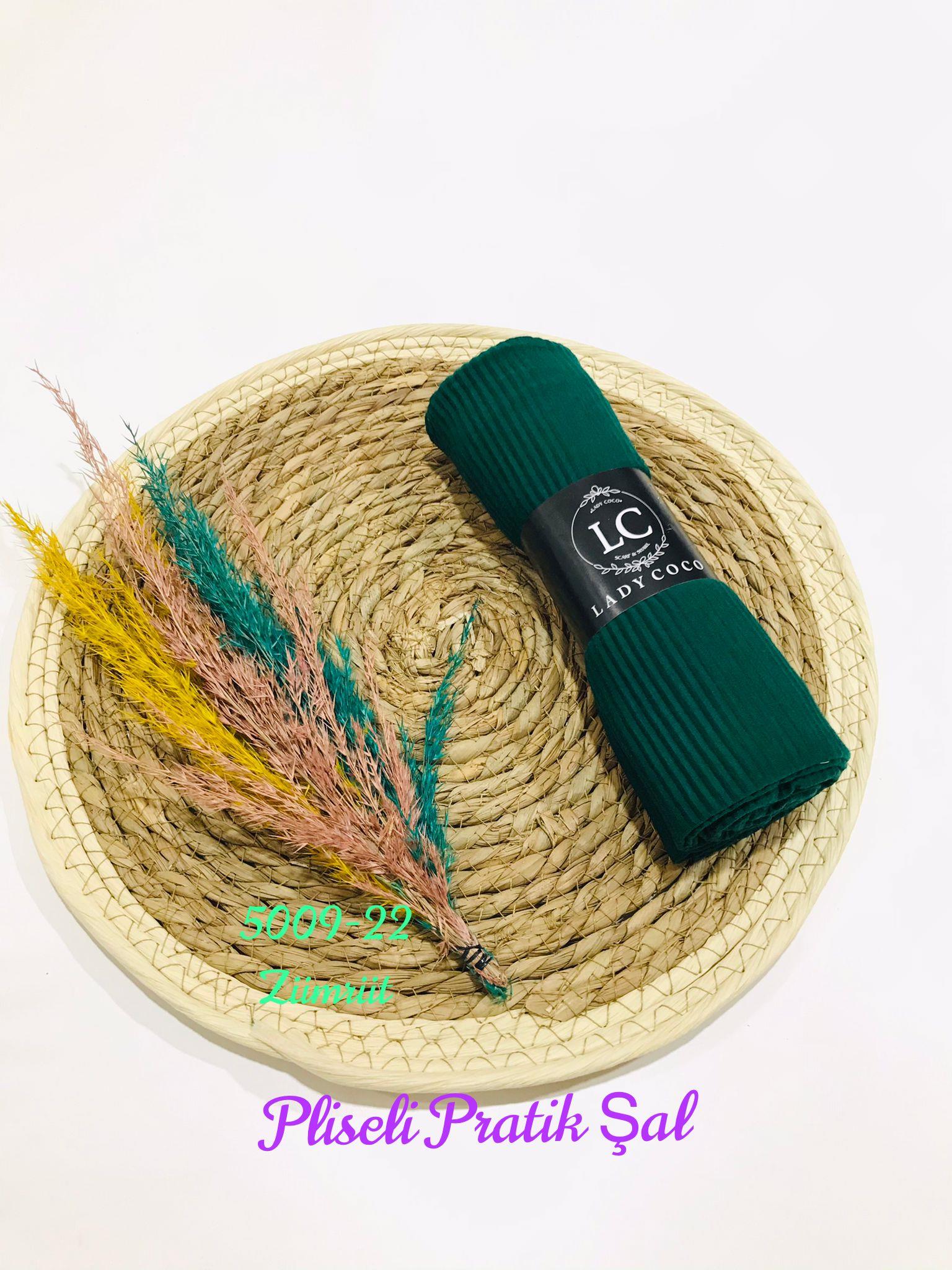 5009 Pliseli Pratik Şal