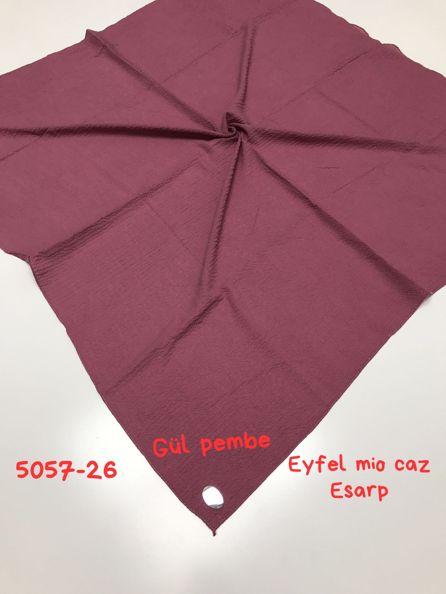 5057 Eyfel Mio Caz Eşarp