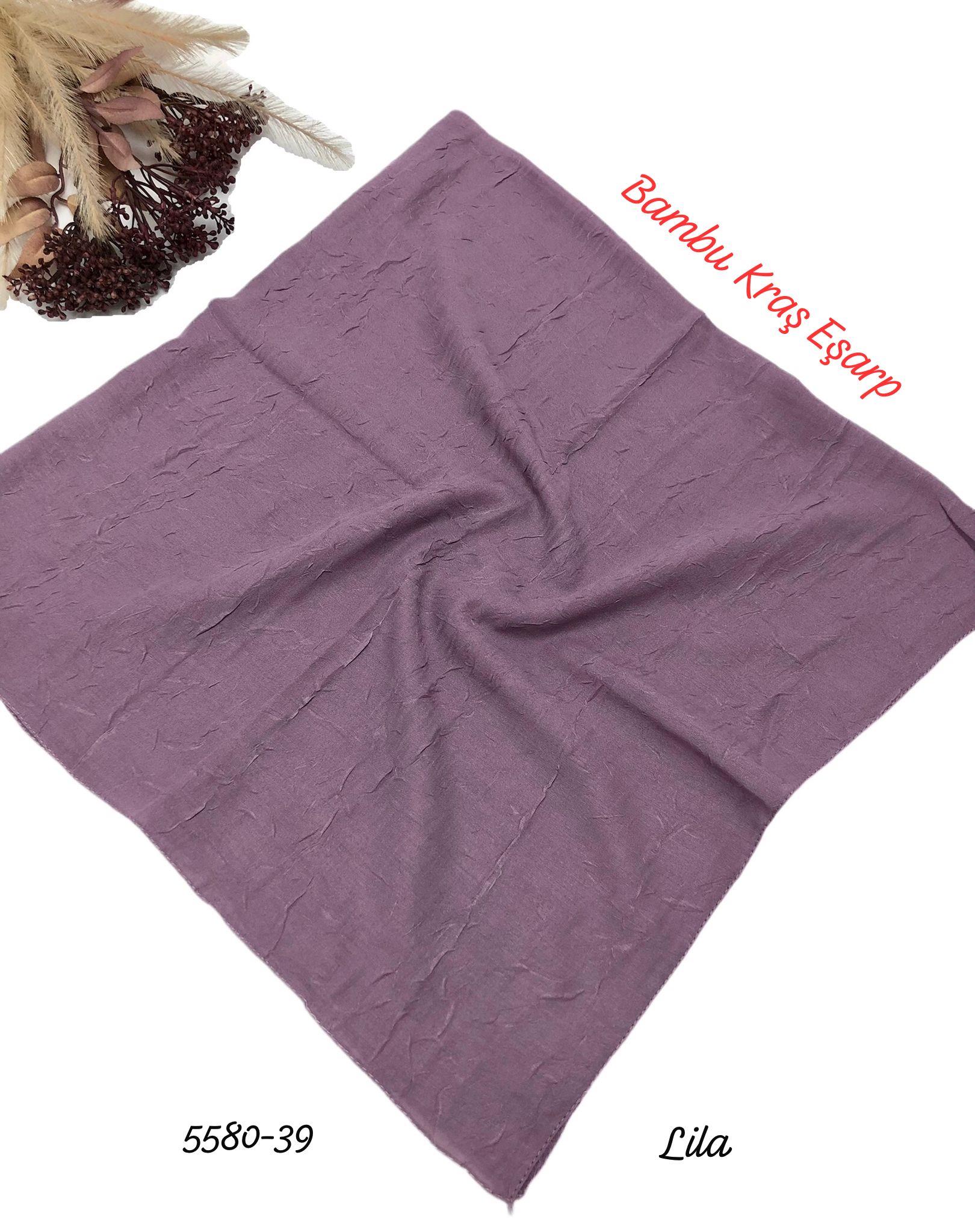 5580 Bambu Kraş Eşarp