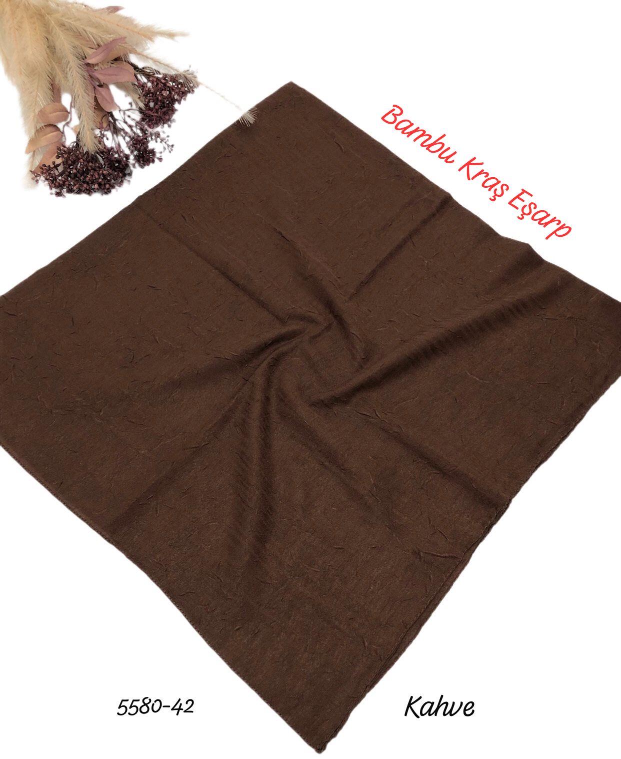 5580 Bambu Kraş Eşarp