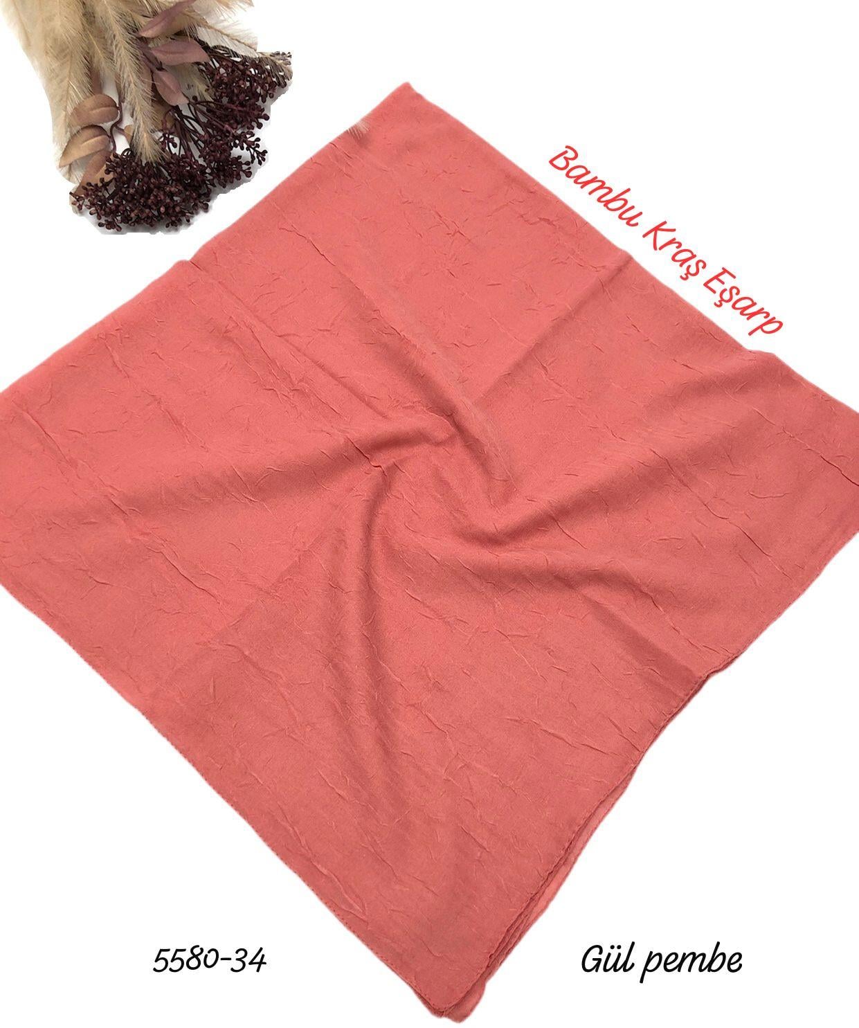 5580 Bambu Kraş Eşarp