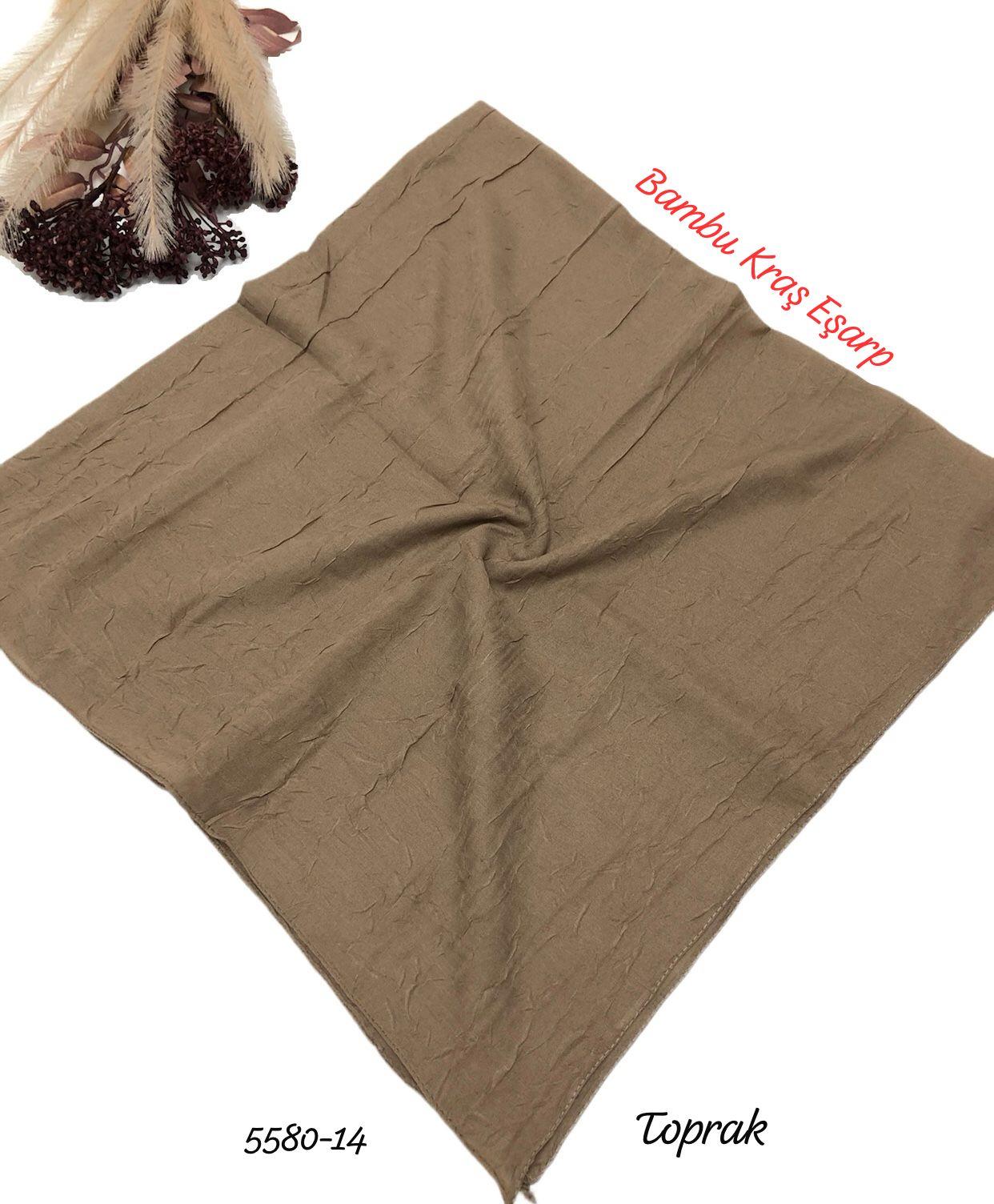 5580 Bambu Kraş Eşarp