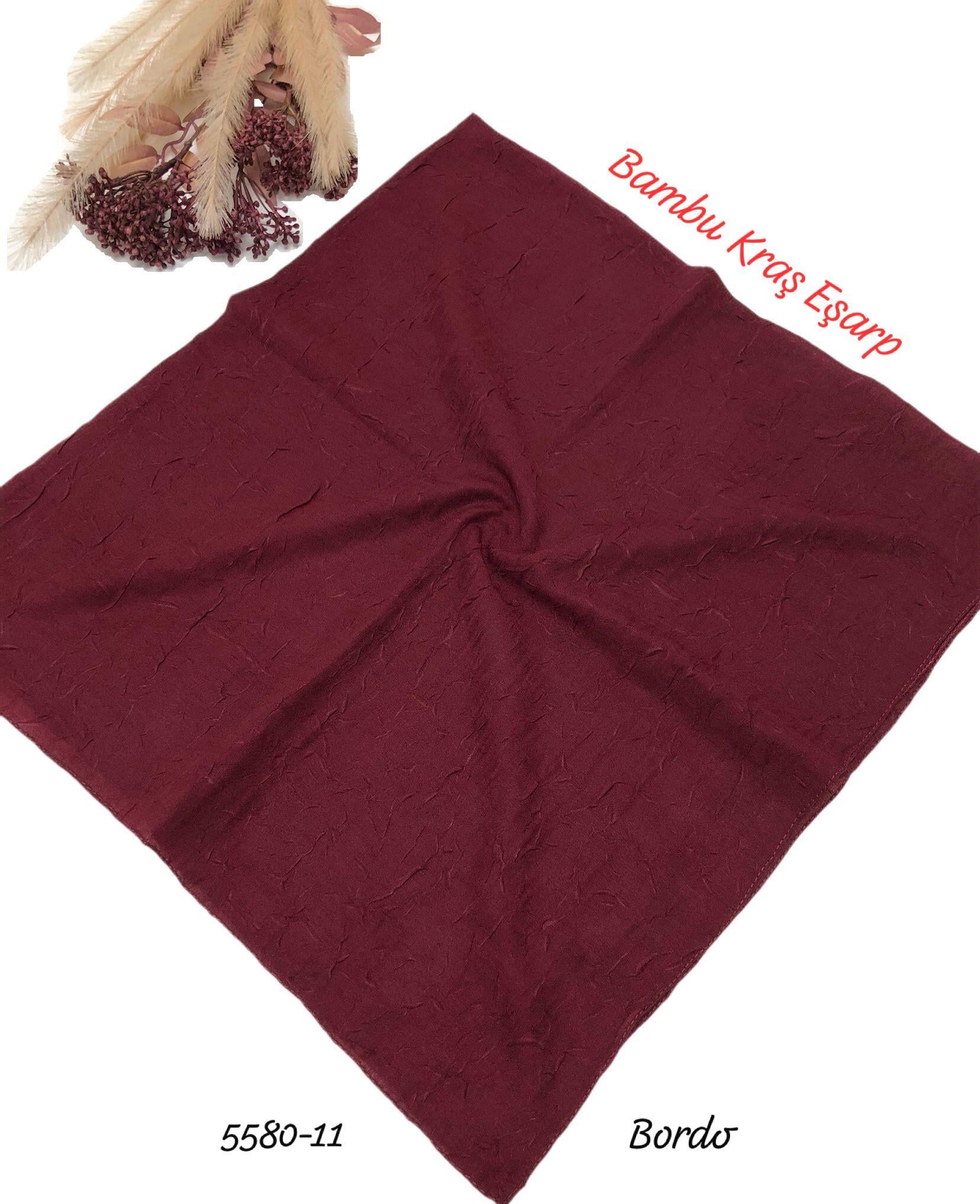 5580 Bambu Kraş Eşarp