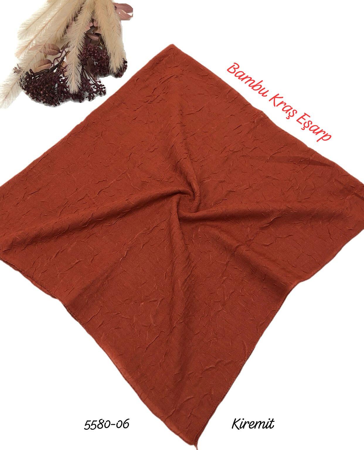 5580 Bambu Kraş Eşarp