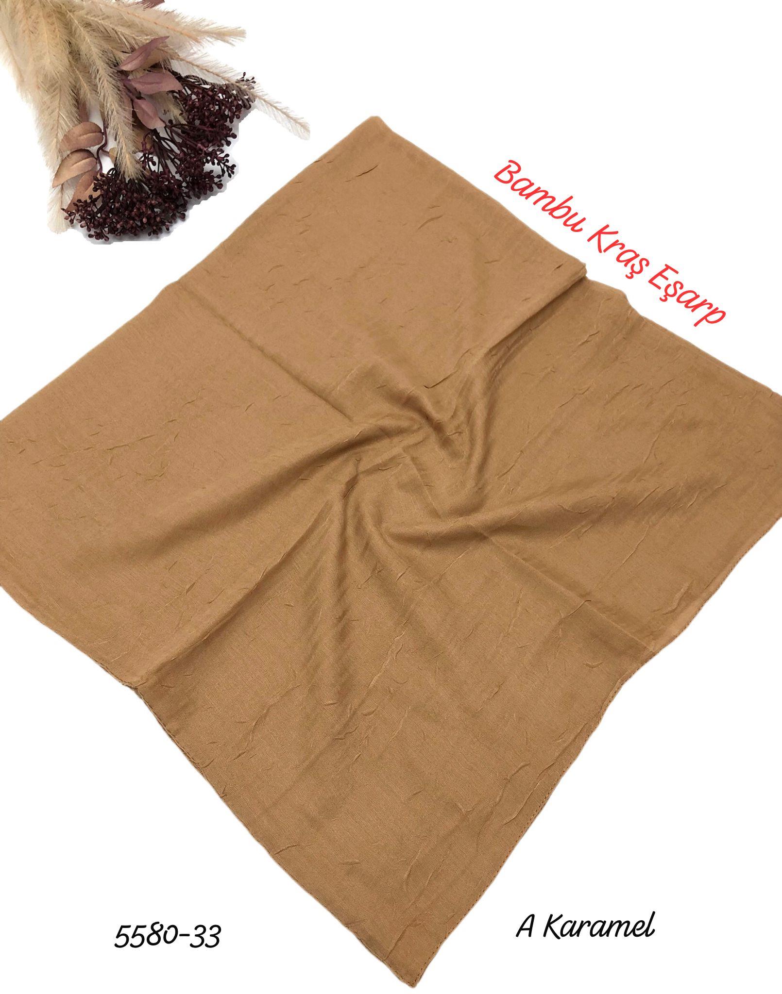 5580 Bambu Kraş Eşarp