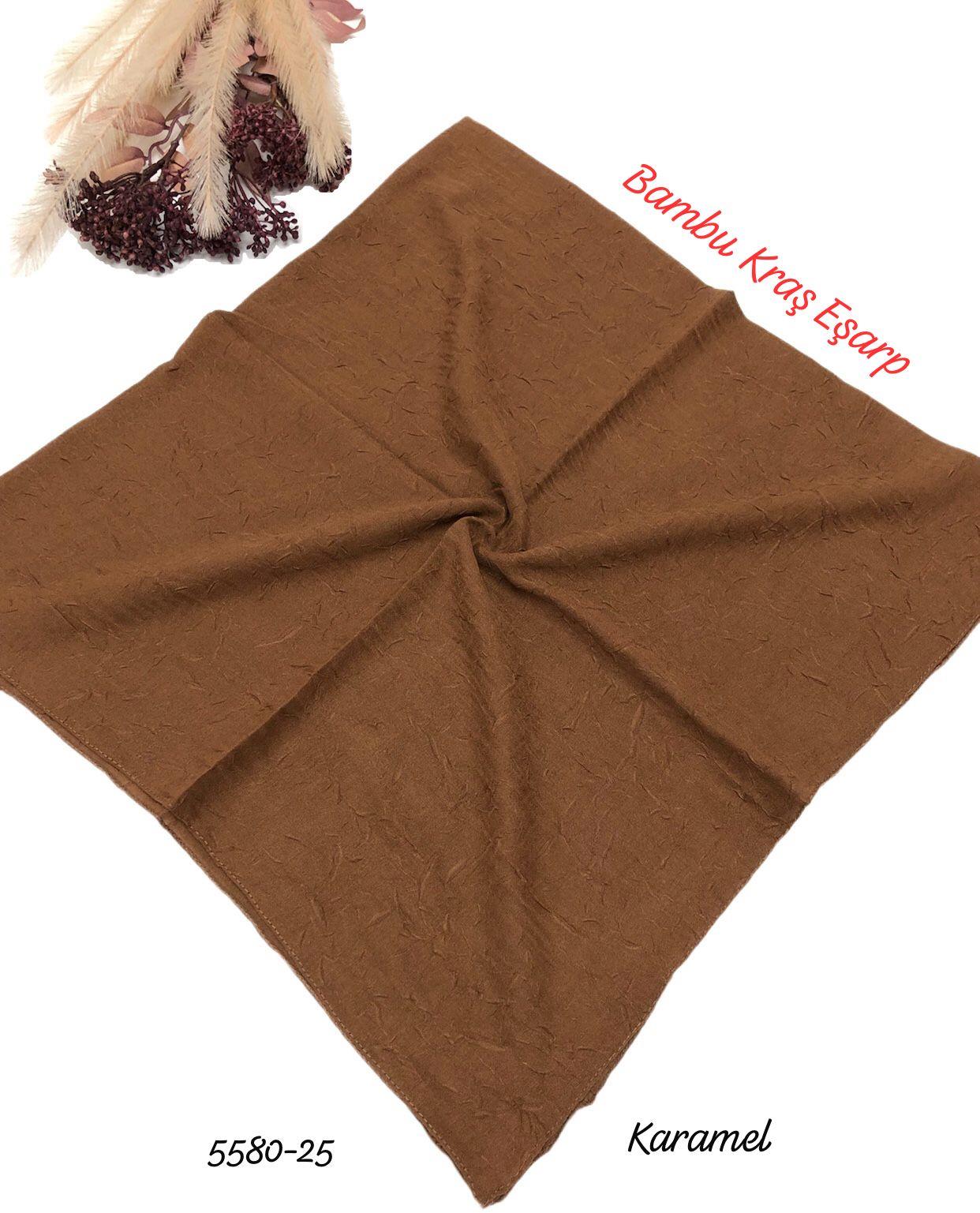 5580 Bambu Kraş Eşarp