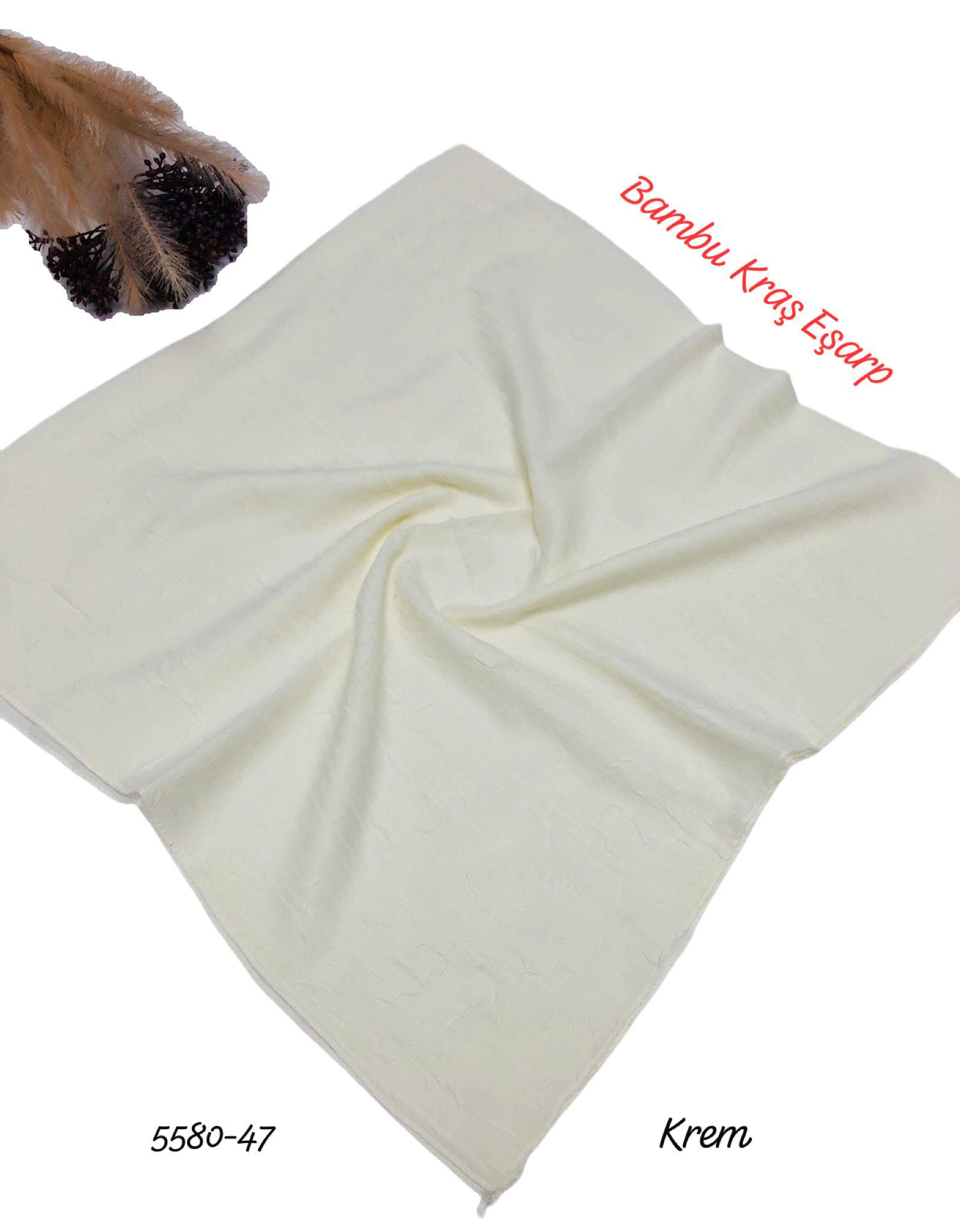 5580 Bambu Kraş Eşarp