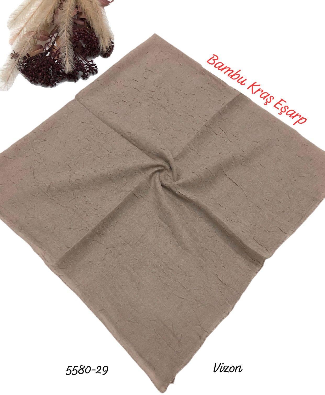 5580 Bambu Kraş Eşarp