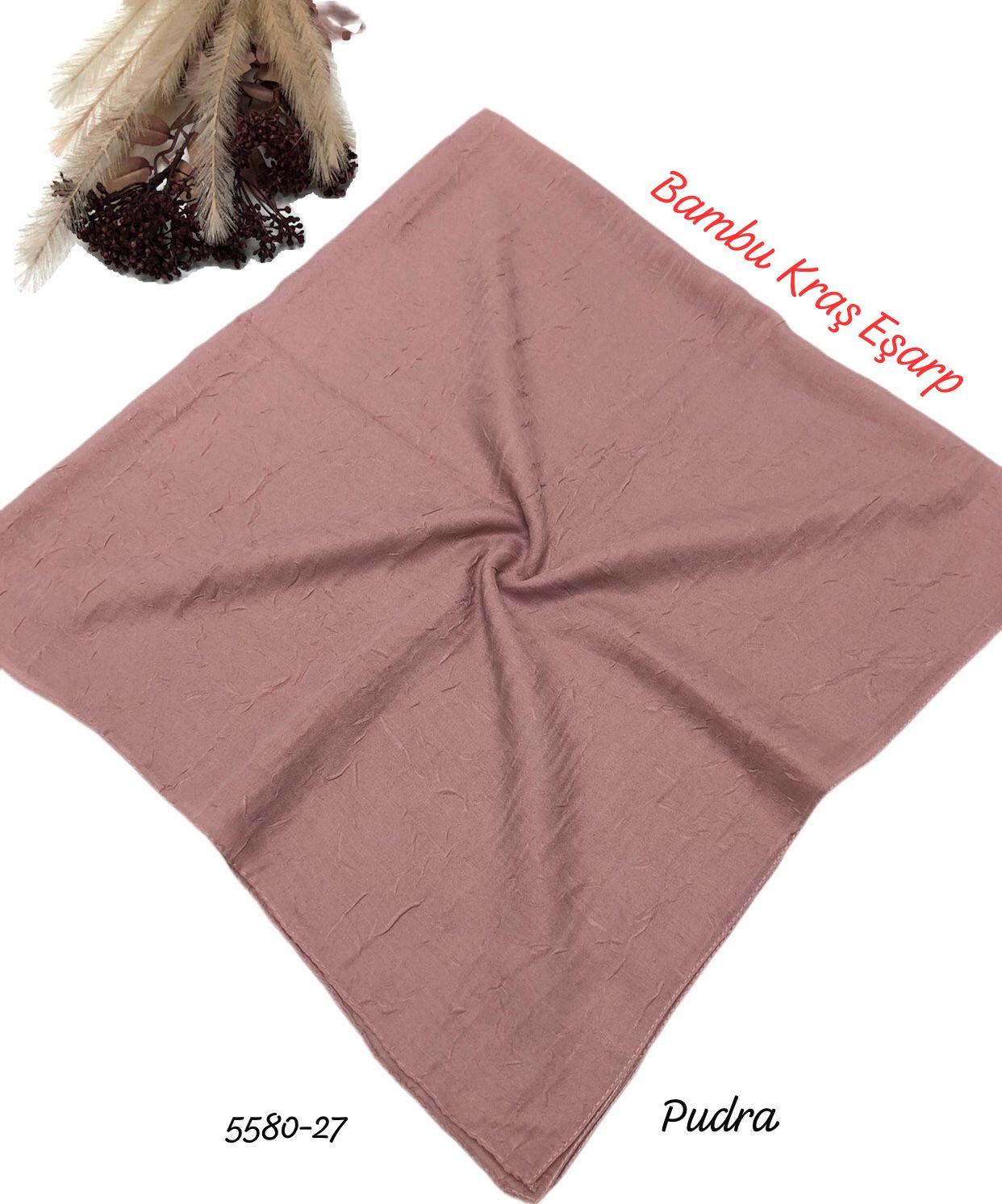 5580 Bambu Kraş Eşarp