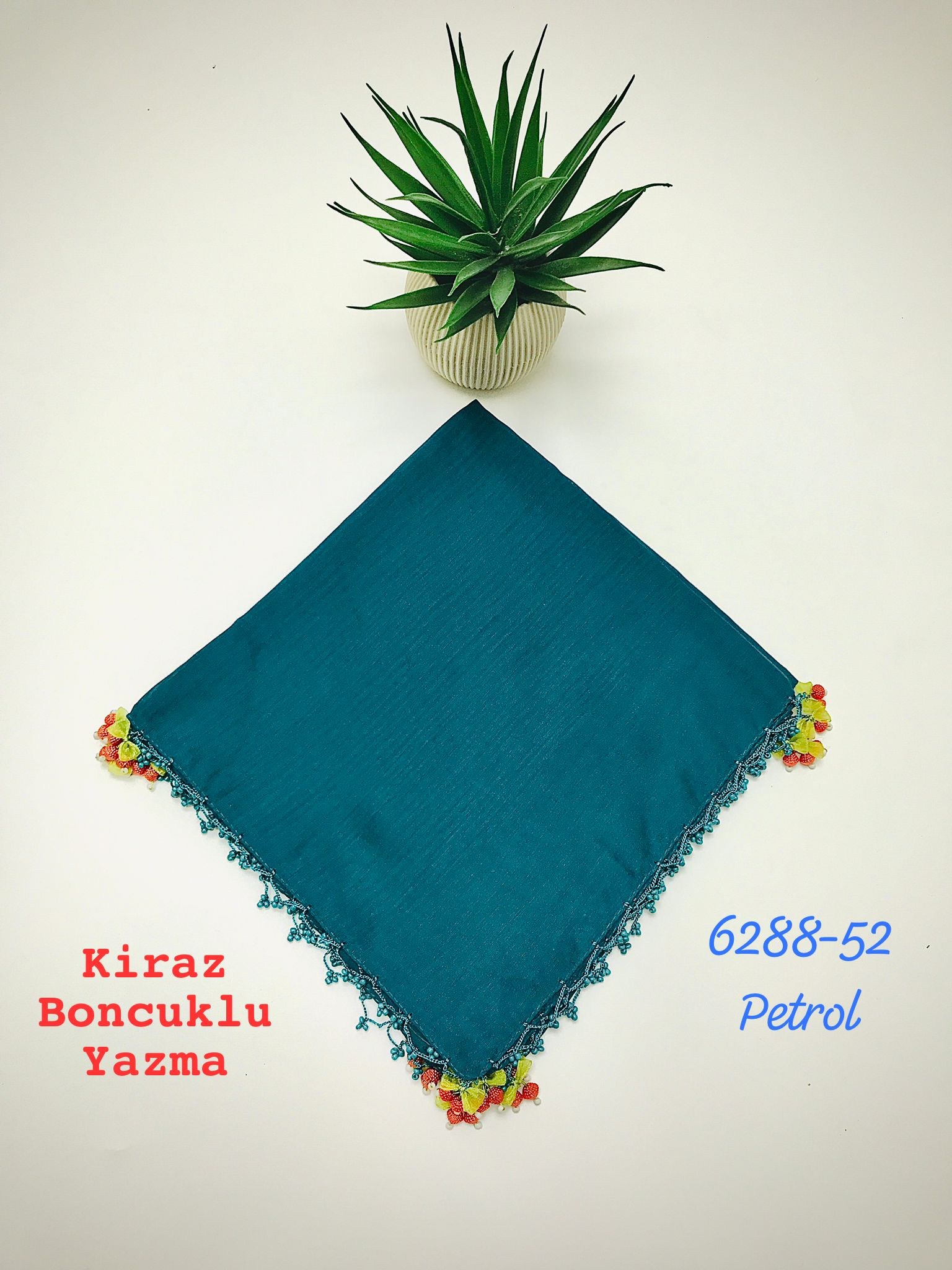 6288 Kiraz Boncuklu Yazma