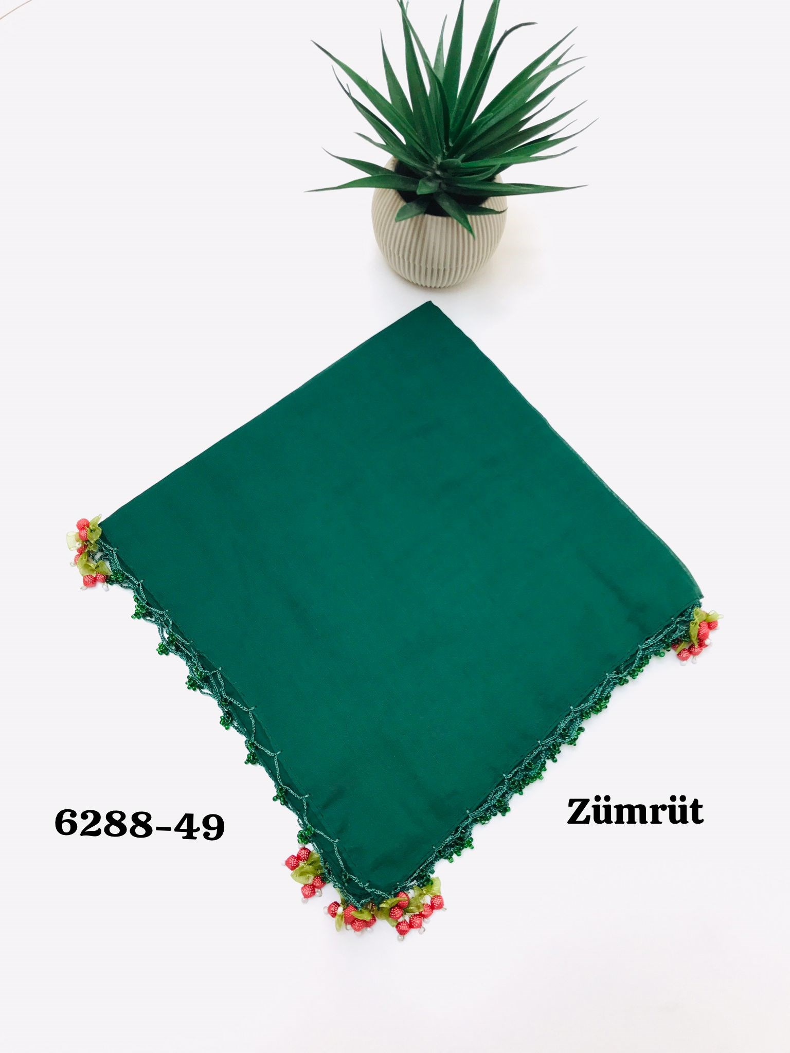 6288 Kiraz Boncuklu Yazma