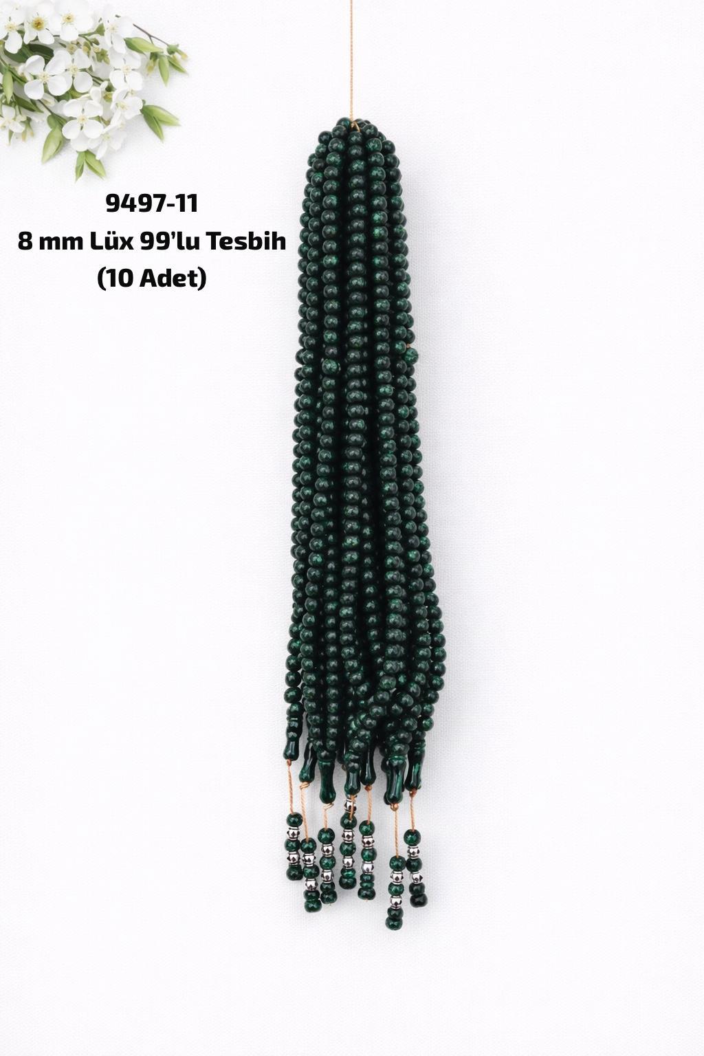 8 mm Lüks 99'lu Tesbih