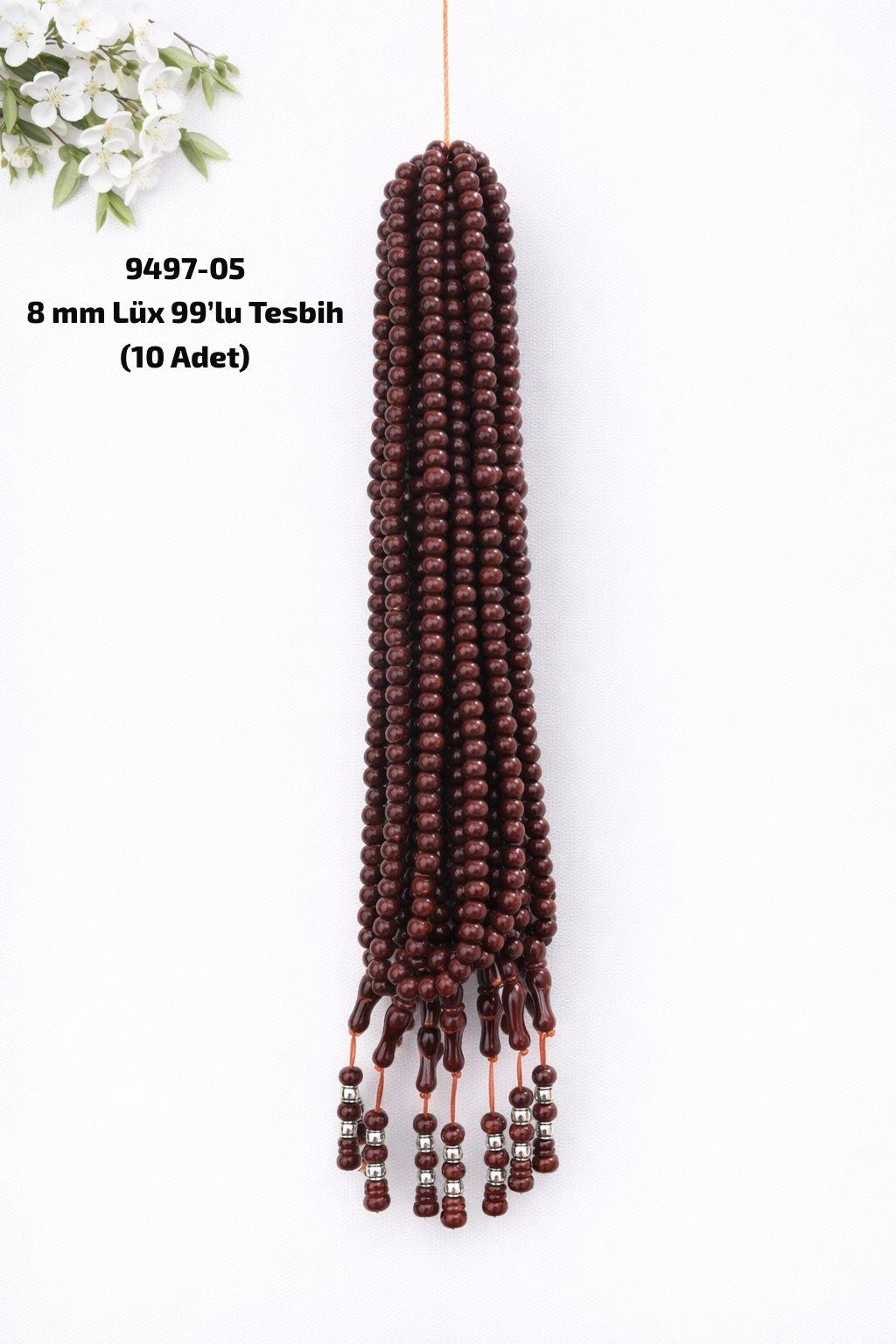 8 mm Lüks 99'lu Tesbih