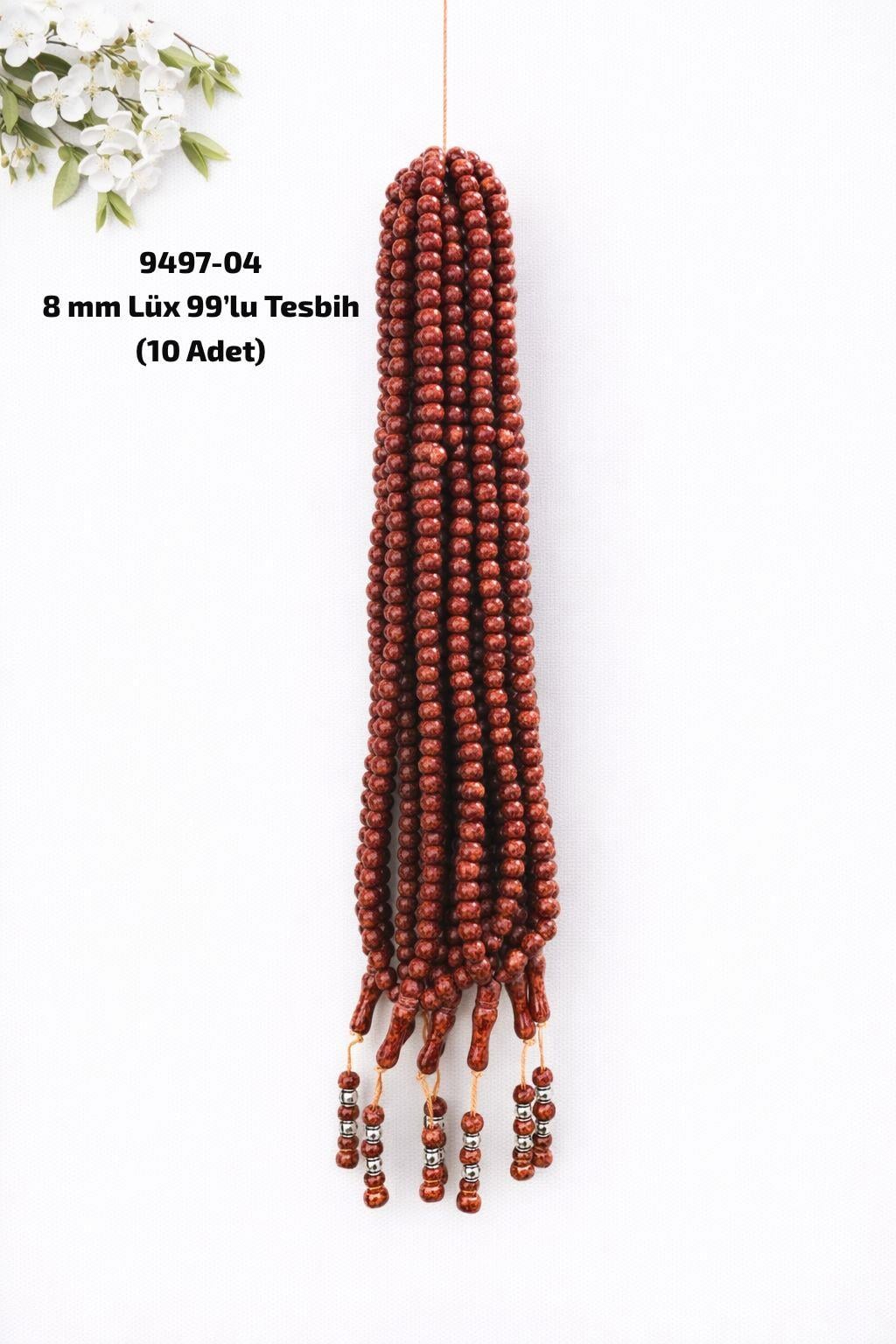 8 mm Lüks 99'lu Tesbih