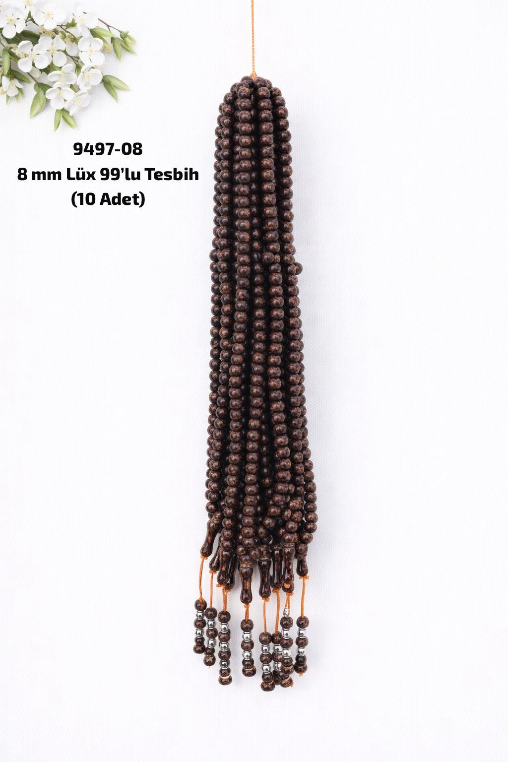 8 mm Lüks 99'lu Tesbih