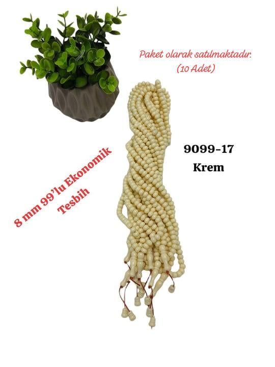 9099 8 mm Ekonımik Tesbih