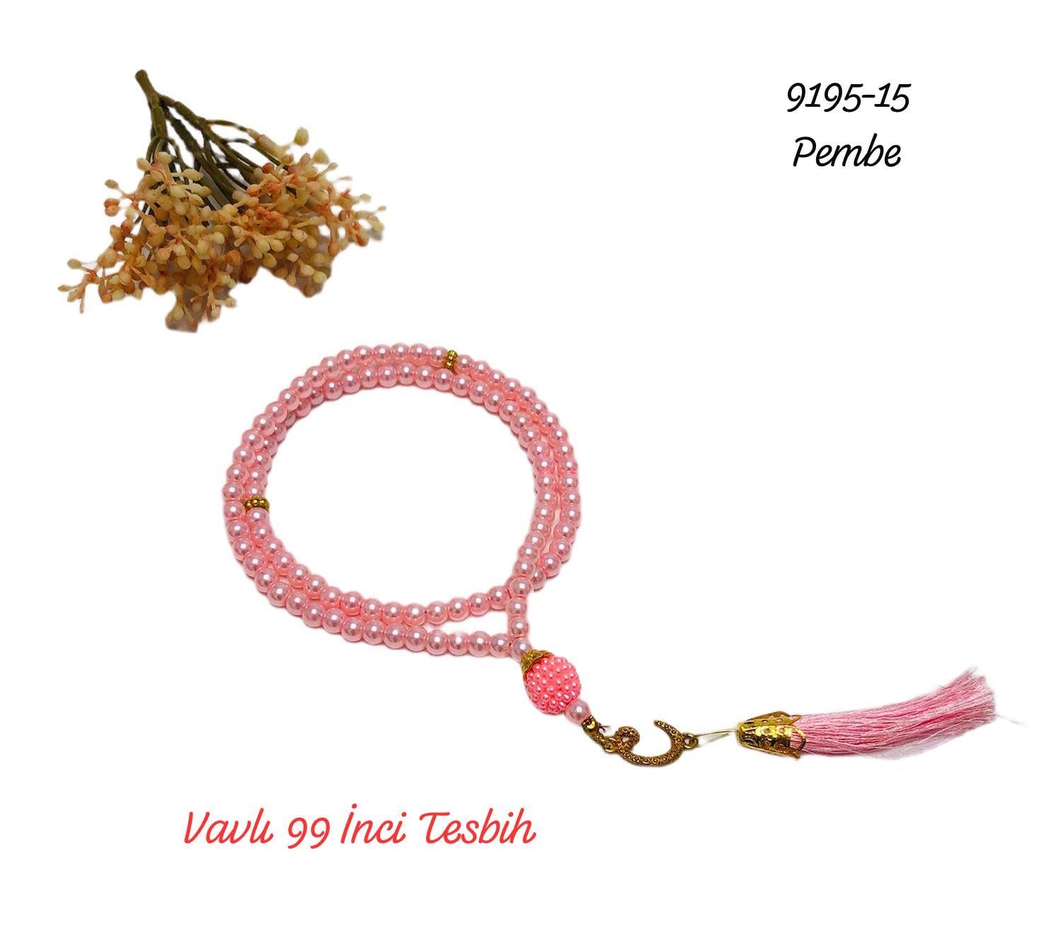 9195 Vavlı 99 İnci Tesbih