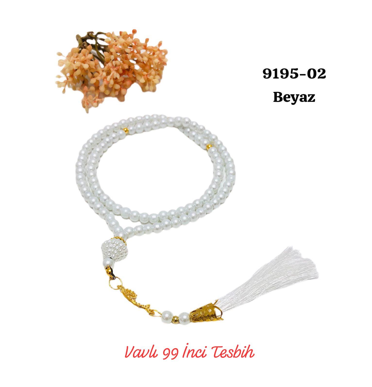 9195 Vavlı 99 İnci Tesbih