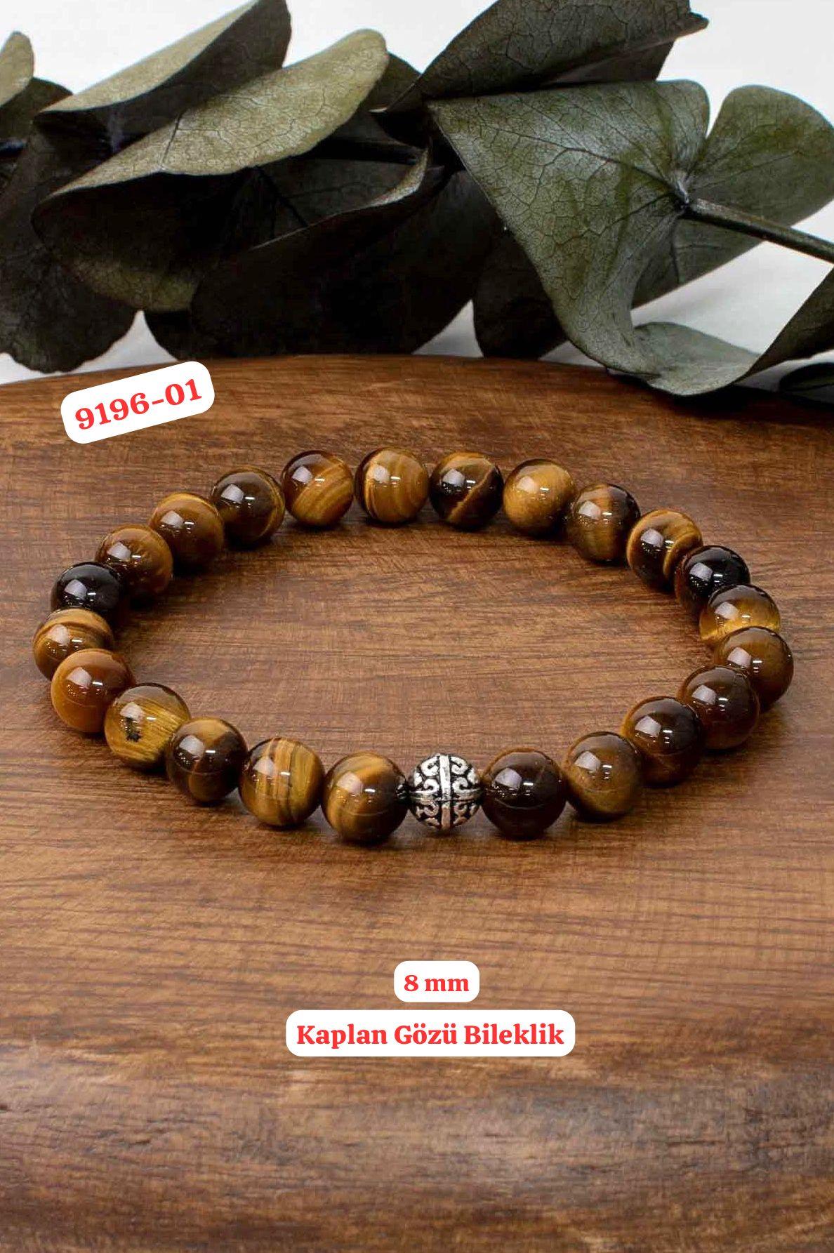 9196 Kaplan Gözü Bileklik 8 mm