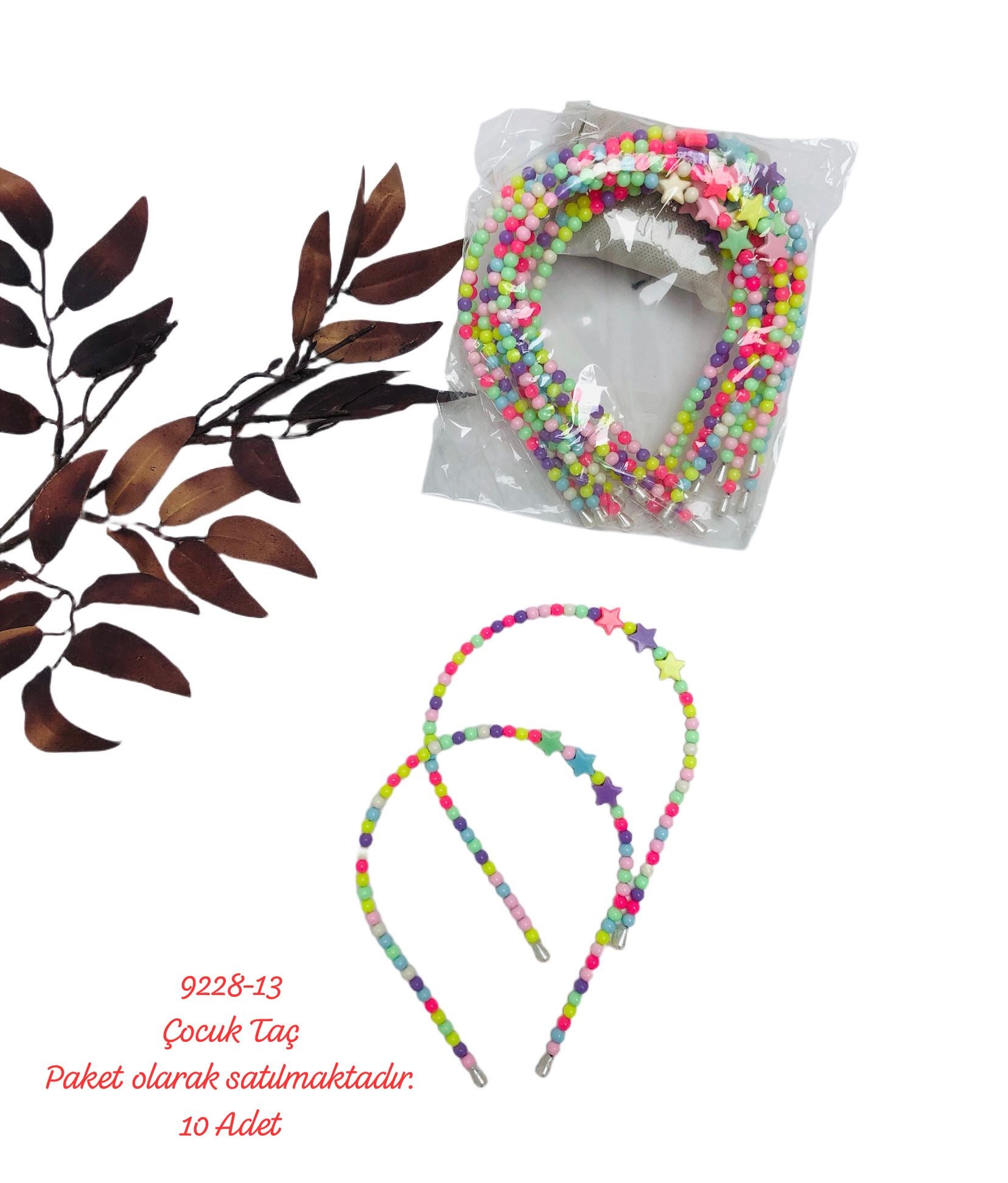 9228 Çocuk Taç (10'lu Paket)
