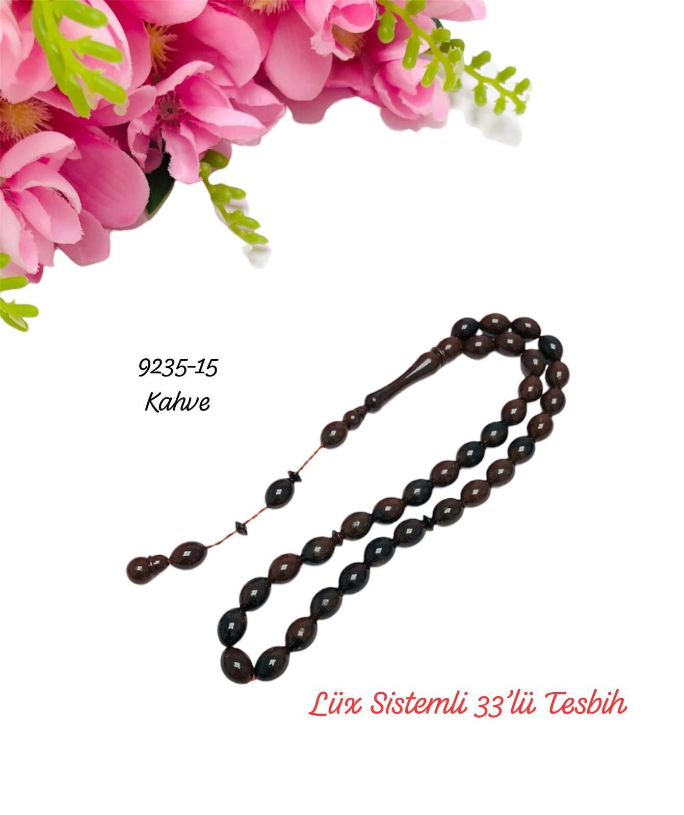 9235 Lüks Sistemli 33'lü Tesbih