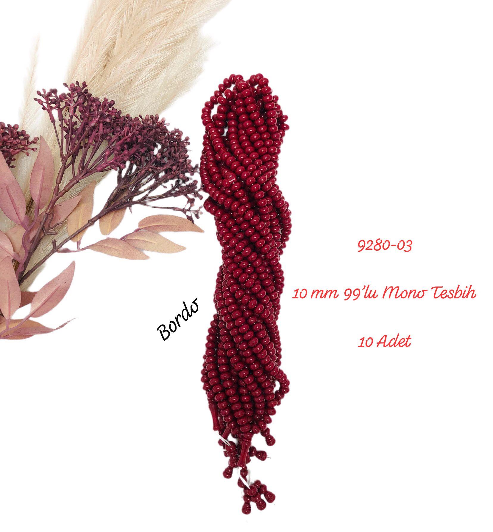 9280 10mm 99'lu Mono Tesbih