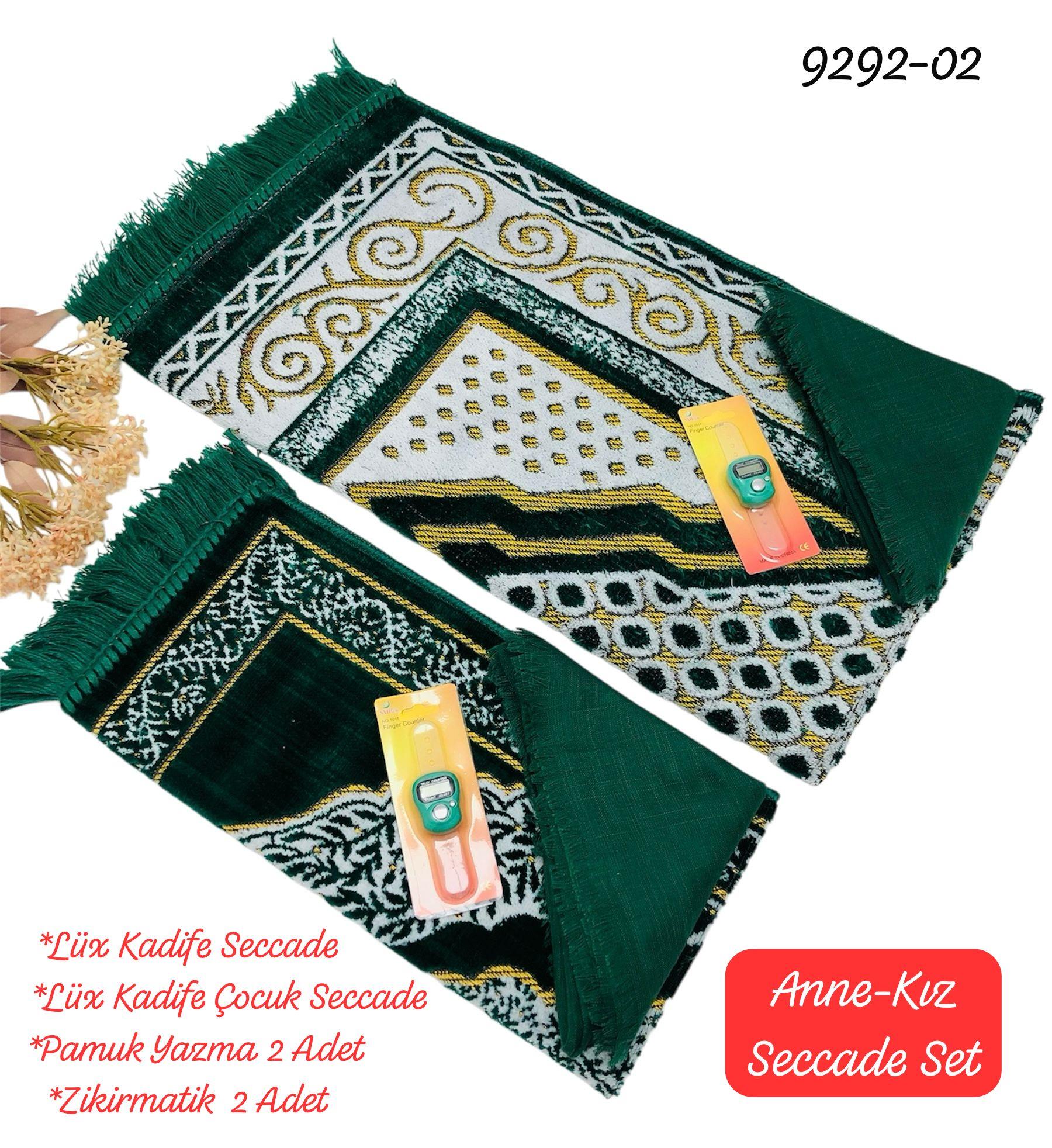 9292 Anne Kız Seccade Set
