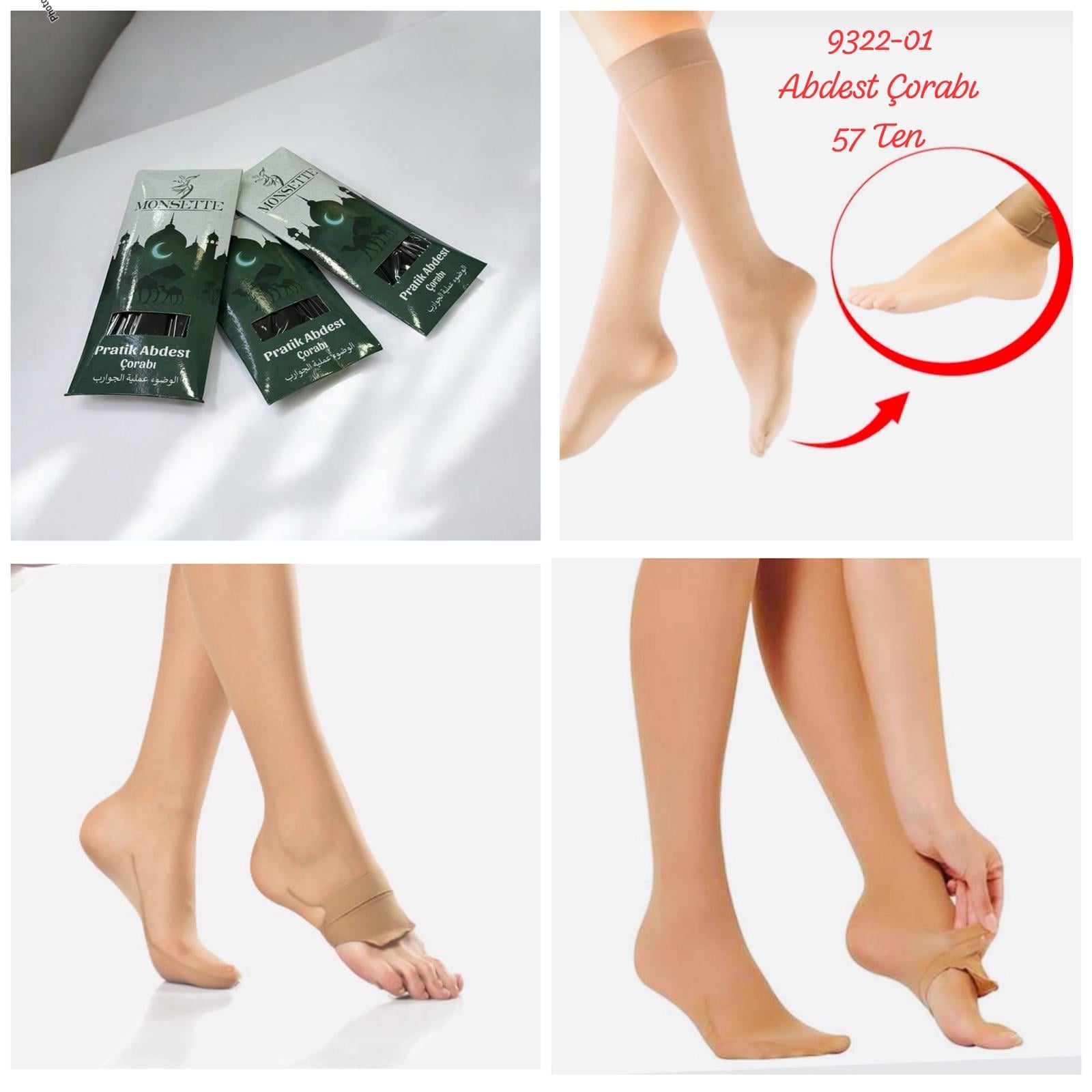 9322 Abdest Çorabı