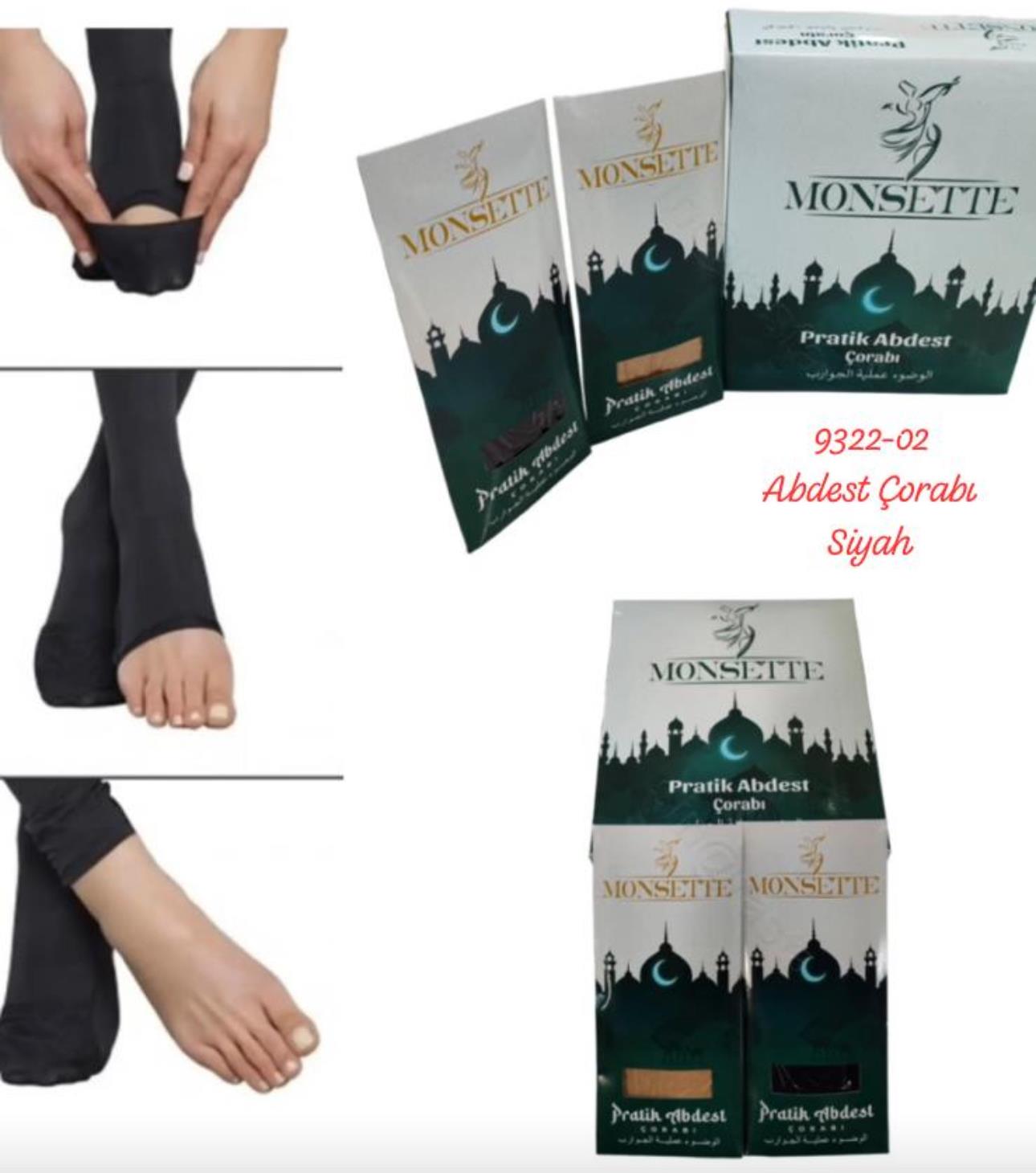 9322 Abdest Çorabı