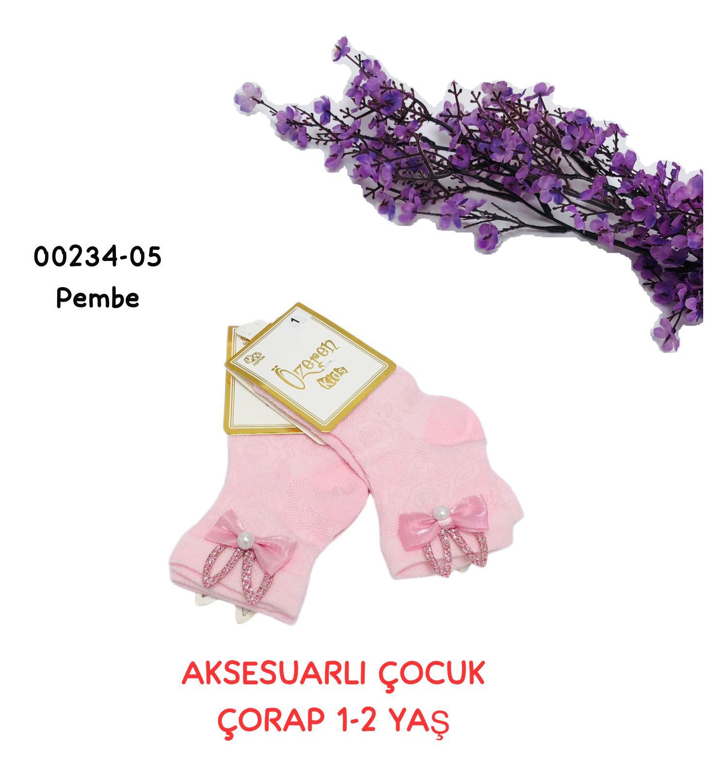 Aksesuarlı Çocuk Çorap