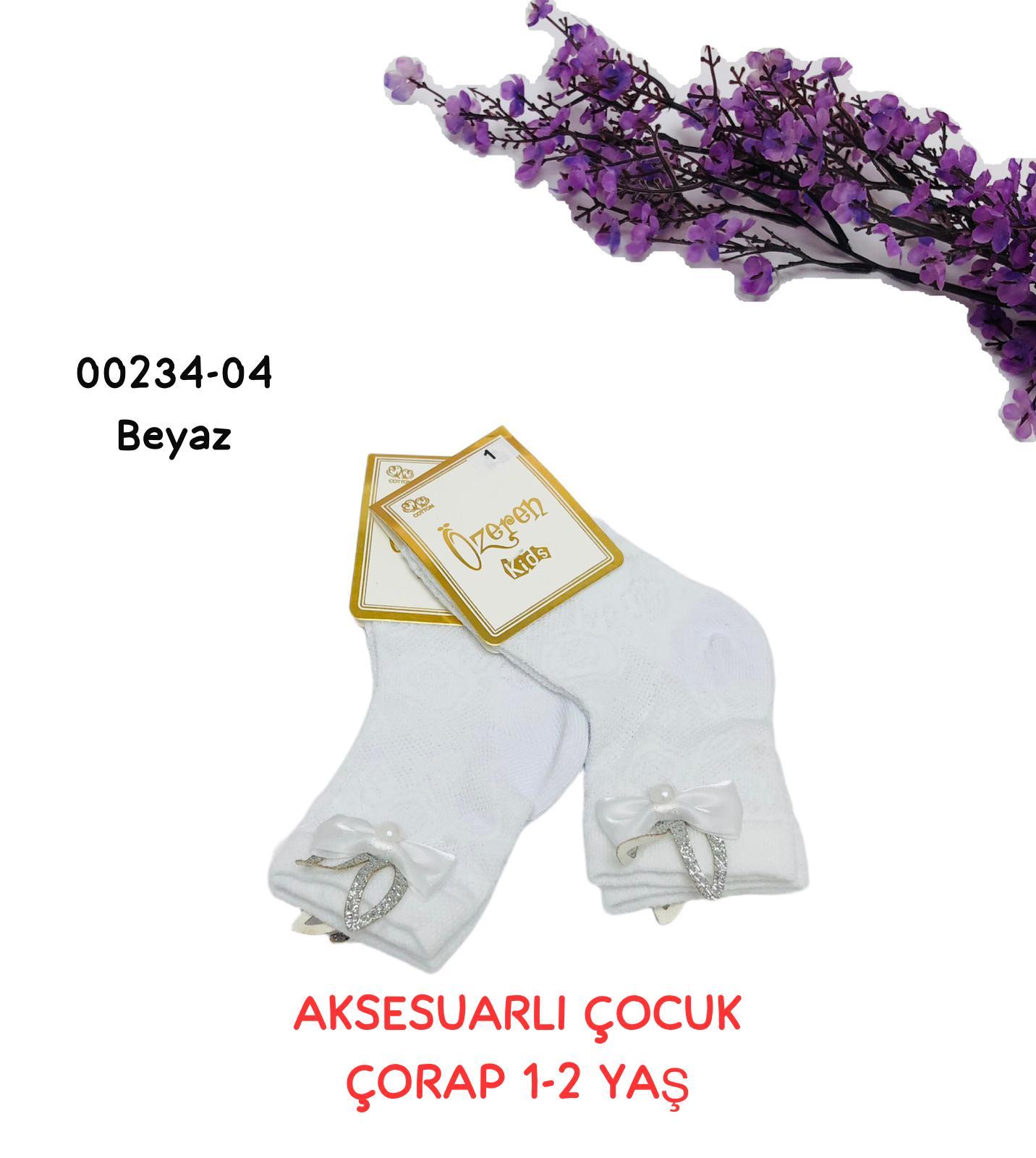 Aksesuarlı Çocuk Çorap