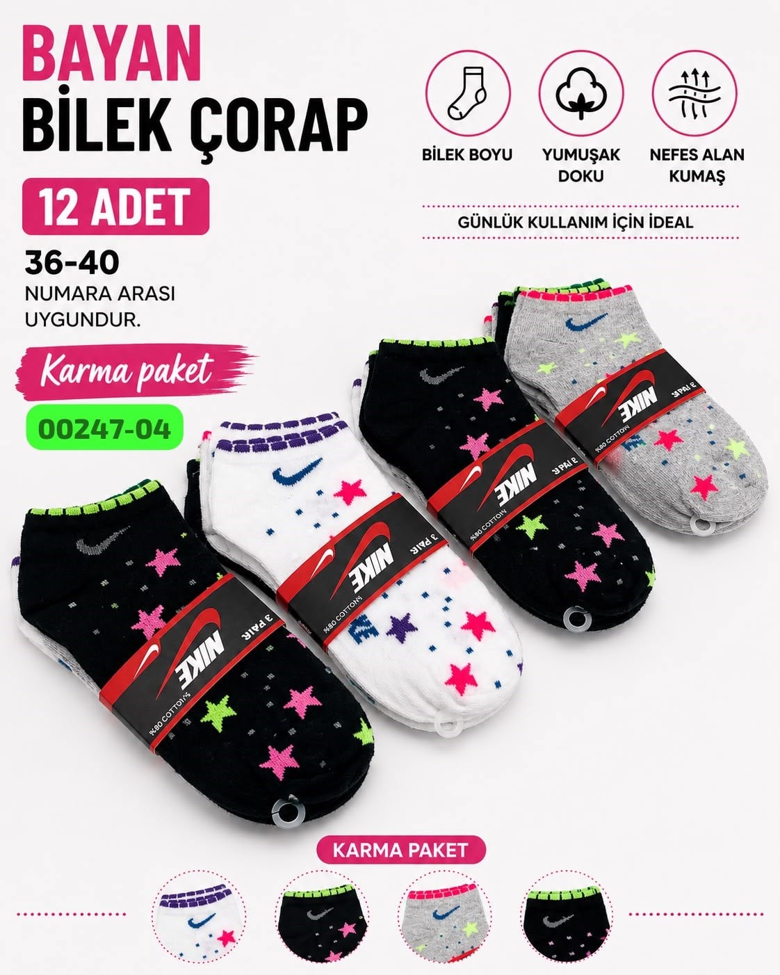 Bayan Bilek Çorap