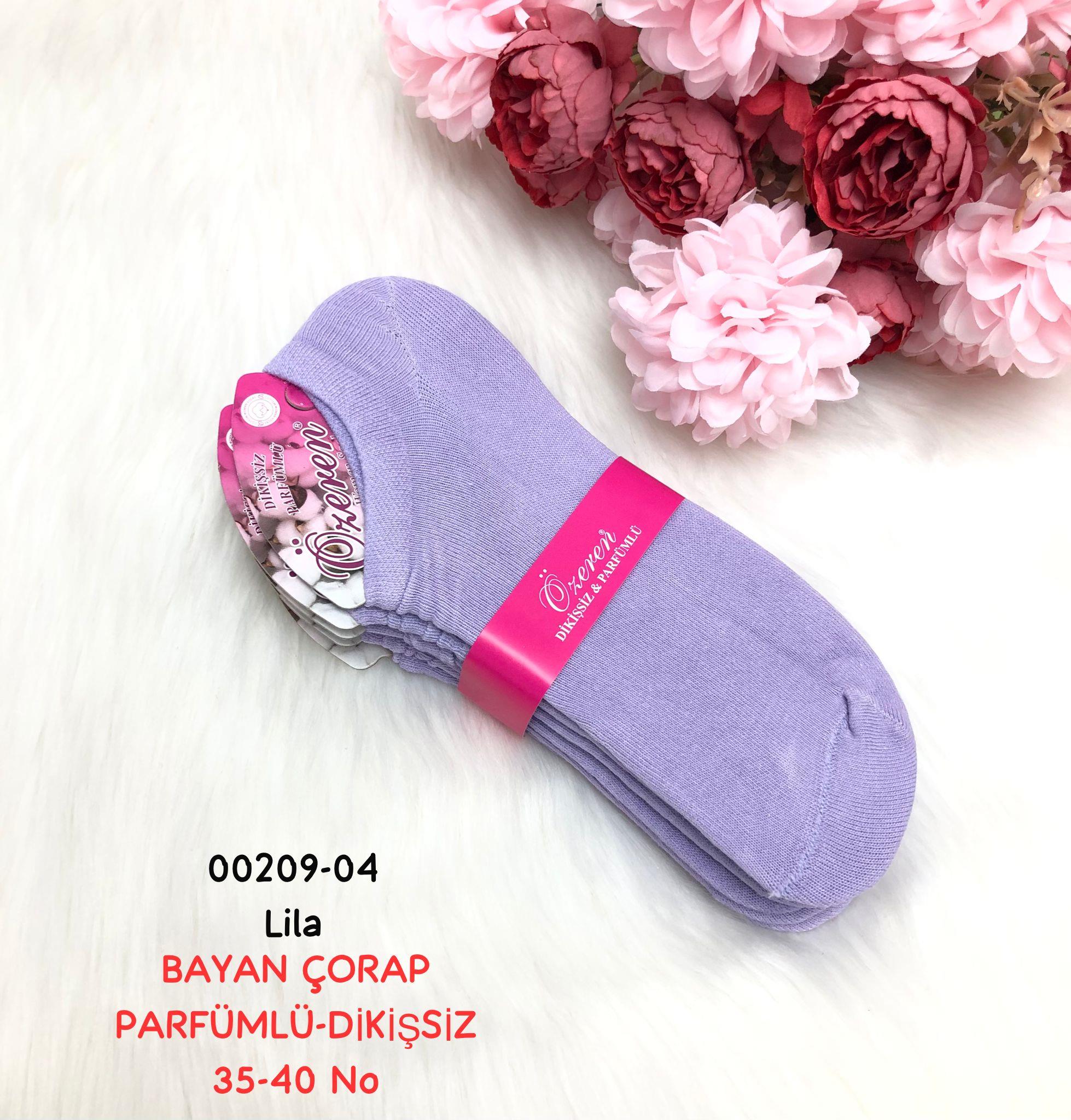 Bayan Çorap Parfümlü Dikişsiz