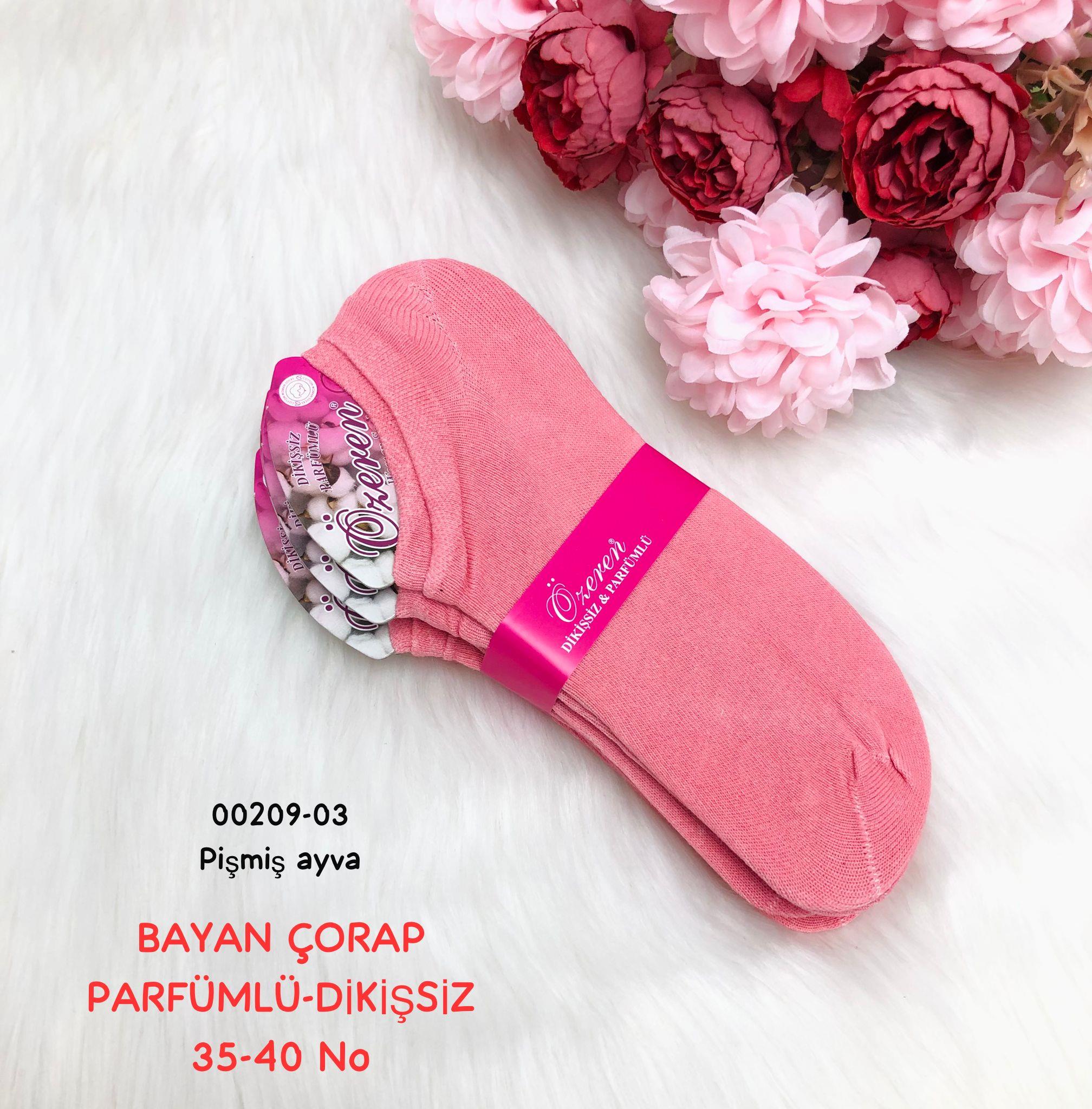 Bayan Çorap Parfümlü Dikişsiz