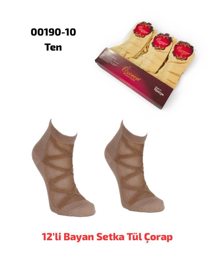 Bayan Setka Tül Çorap