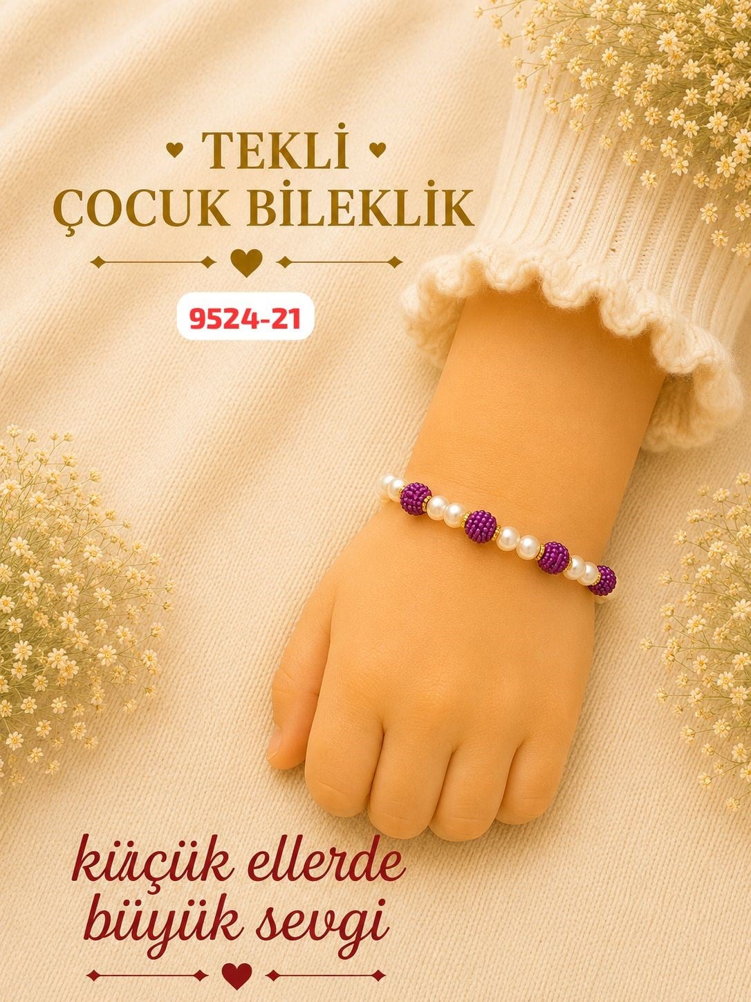 Çocuk Bileklik Dağıtmalık Uygun