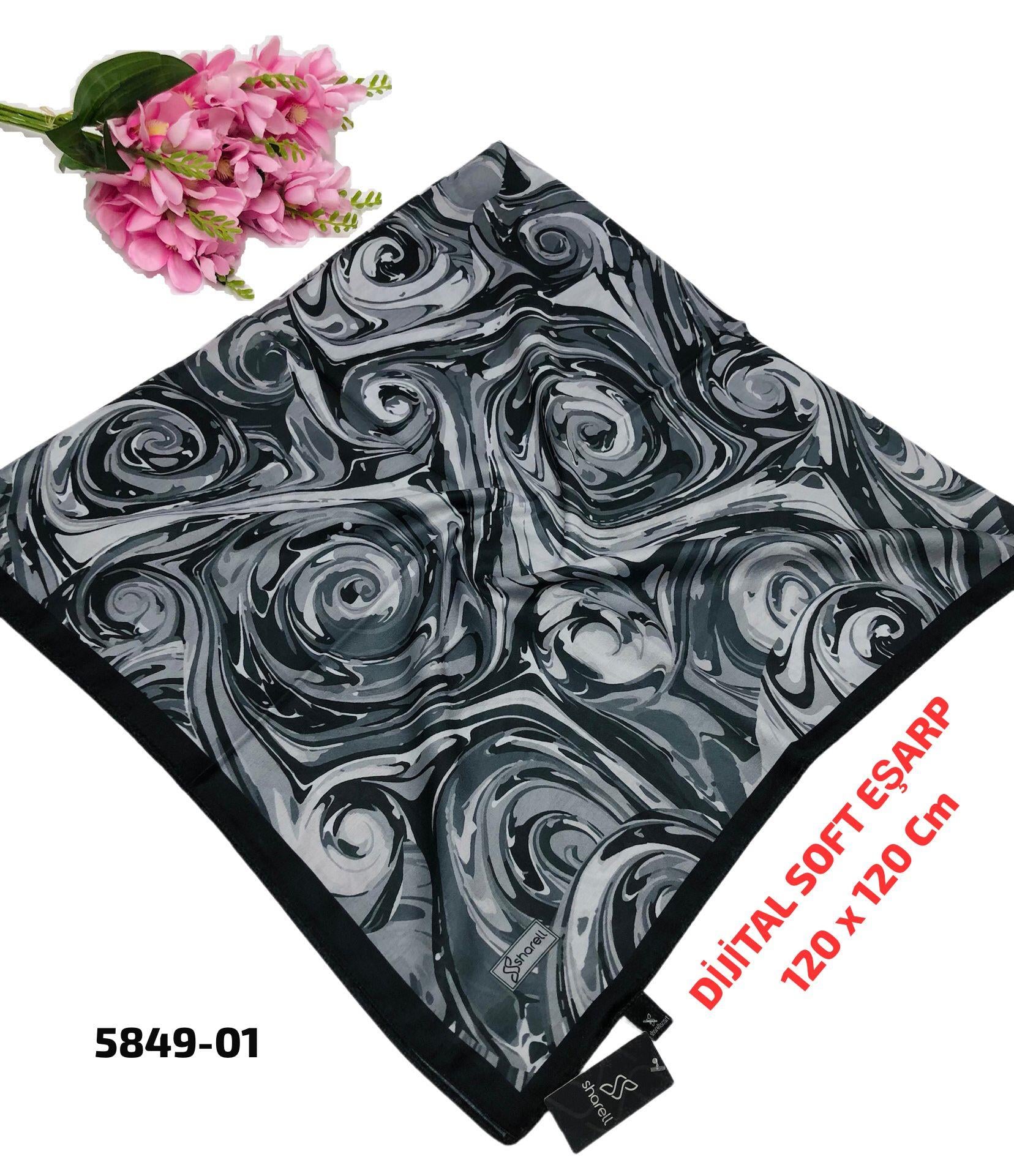 Dijital Soft Eşarp 120cm