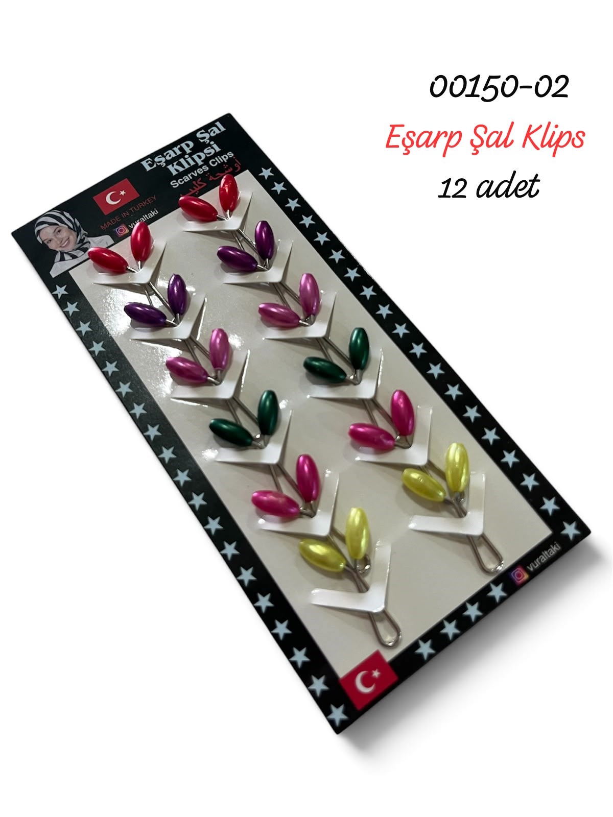 Ekonomik Eşarp Şal Klips
