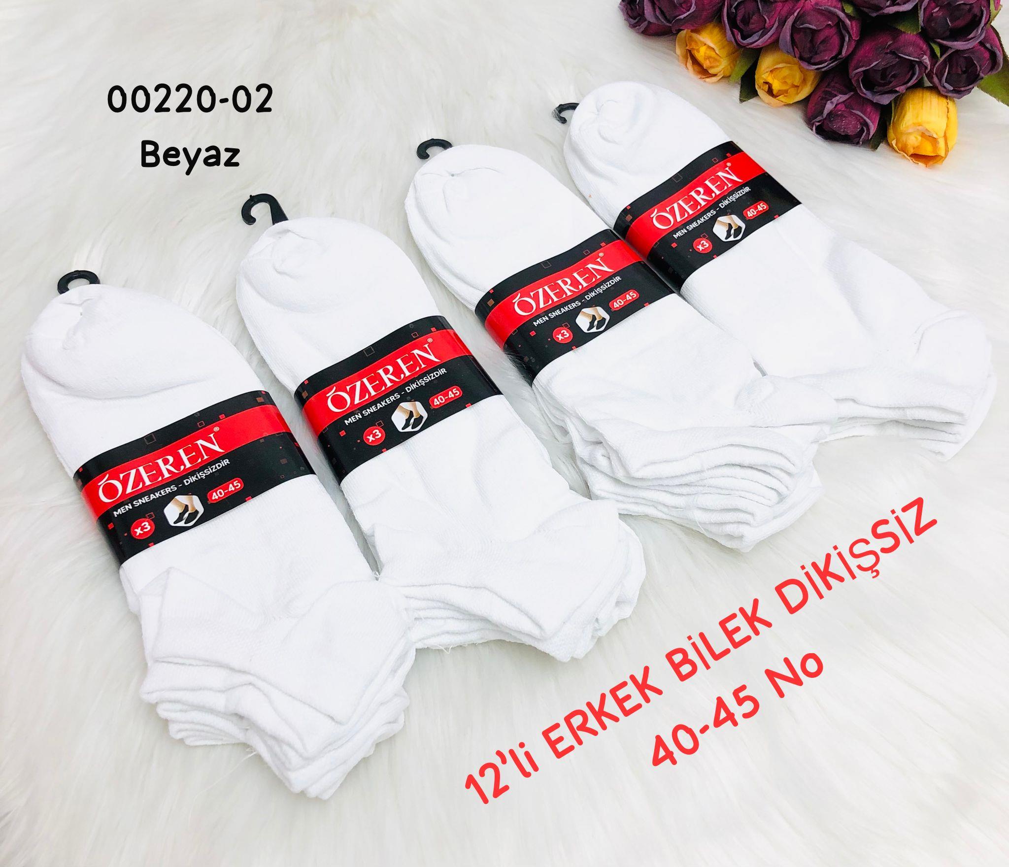 Erkek Bilek Dikişsiz Çorap