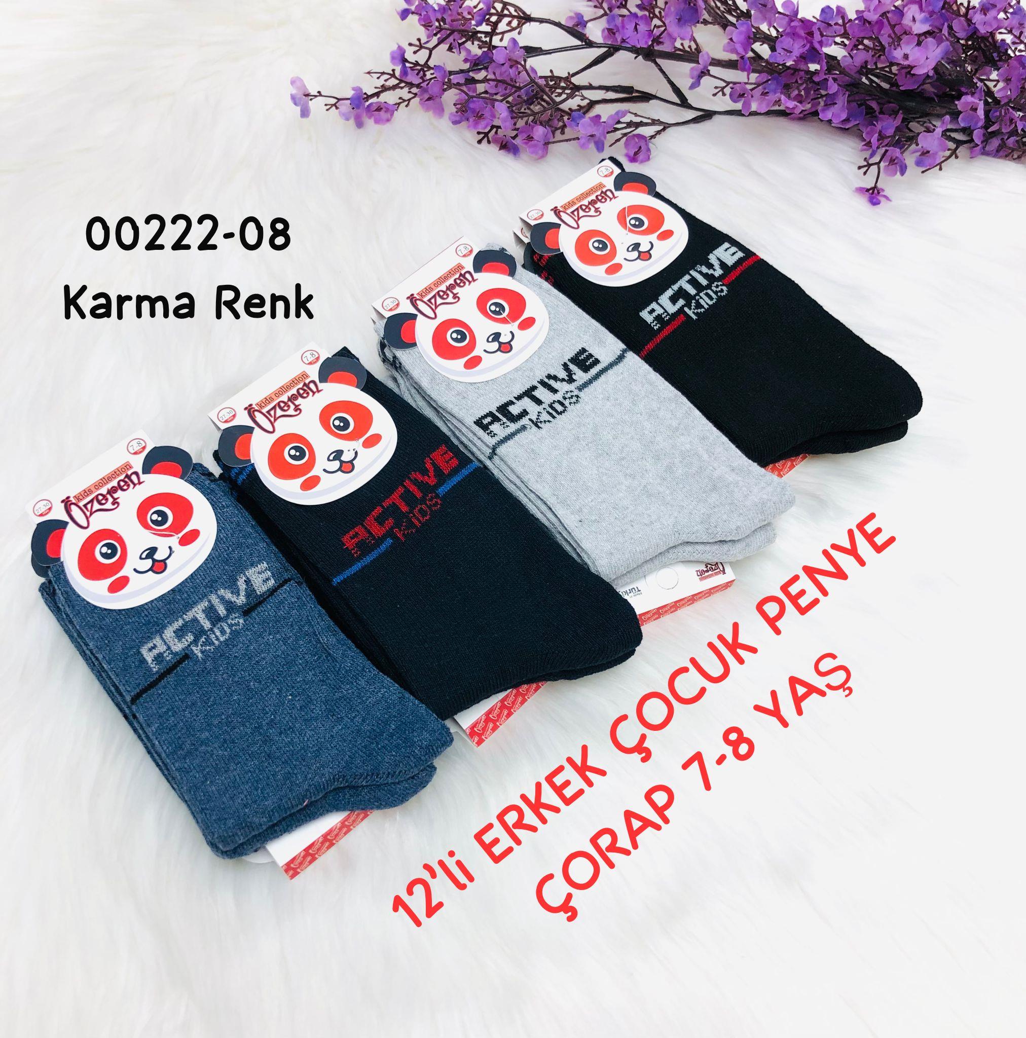 Erkek Çocuk Penye Çorap