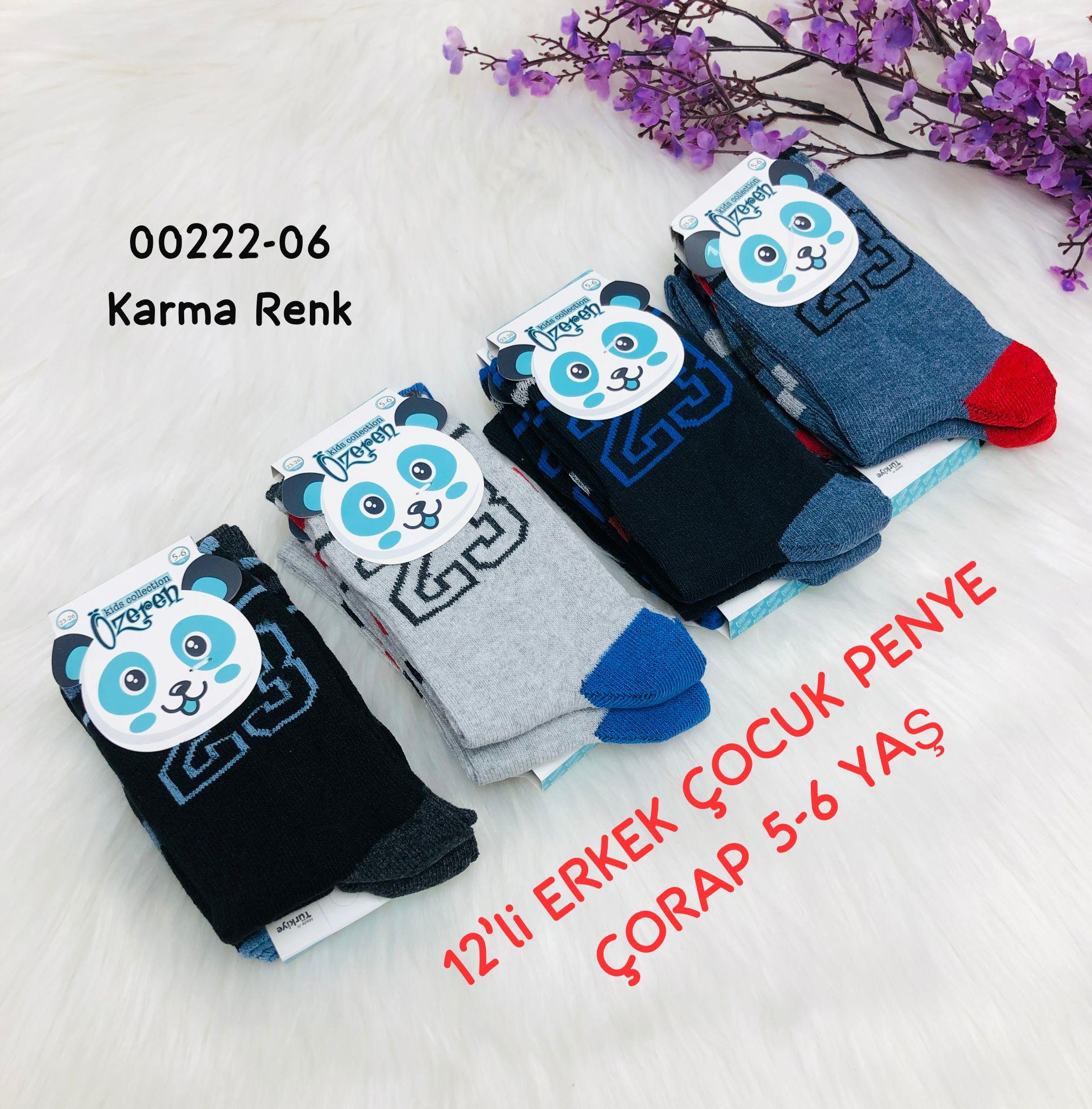 Erkek Çocuk Penye Çorap