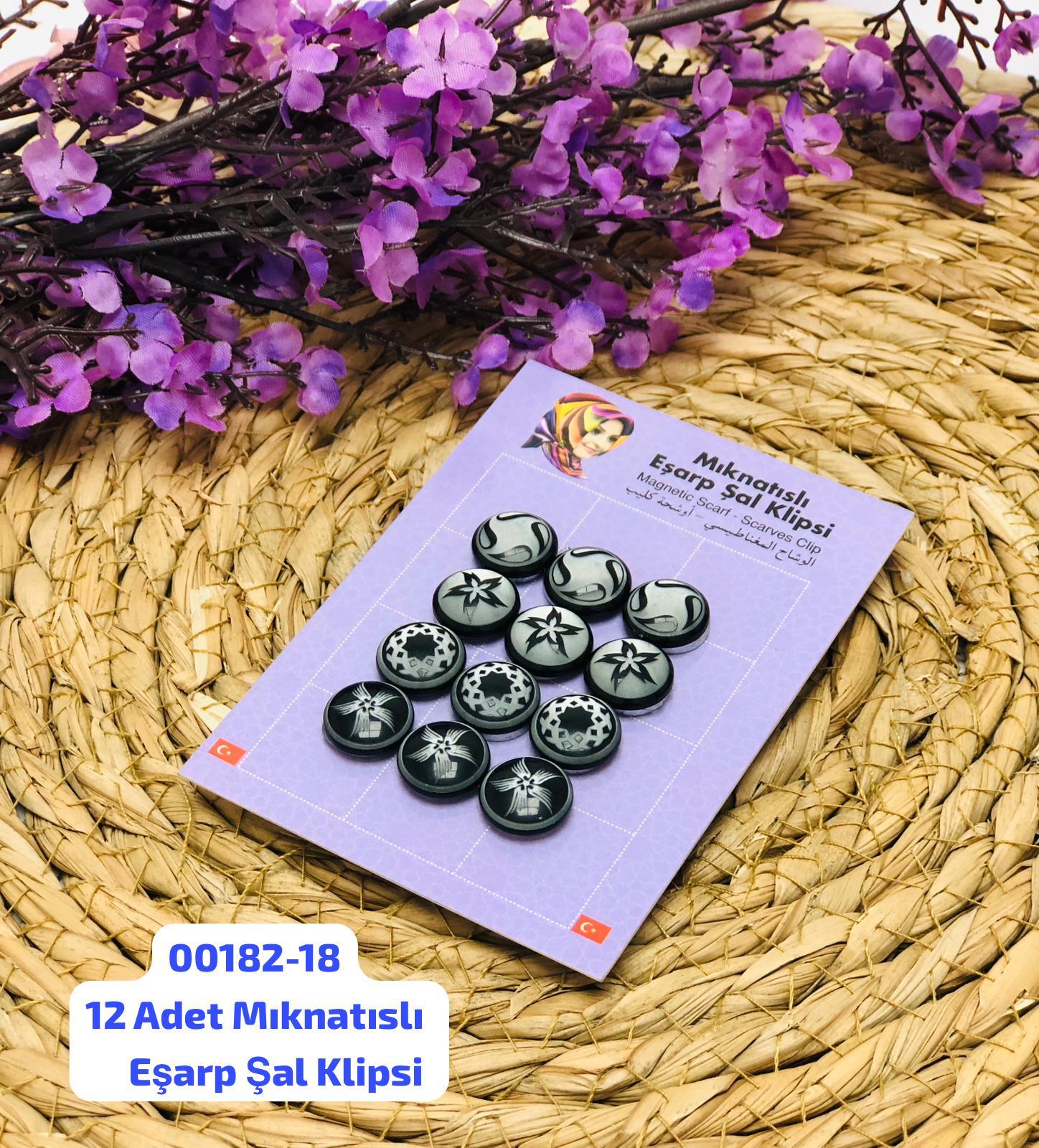 Eşarp Şal Mıknatısı