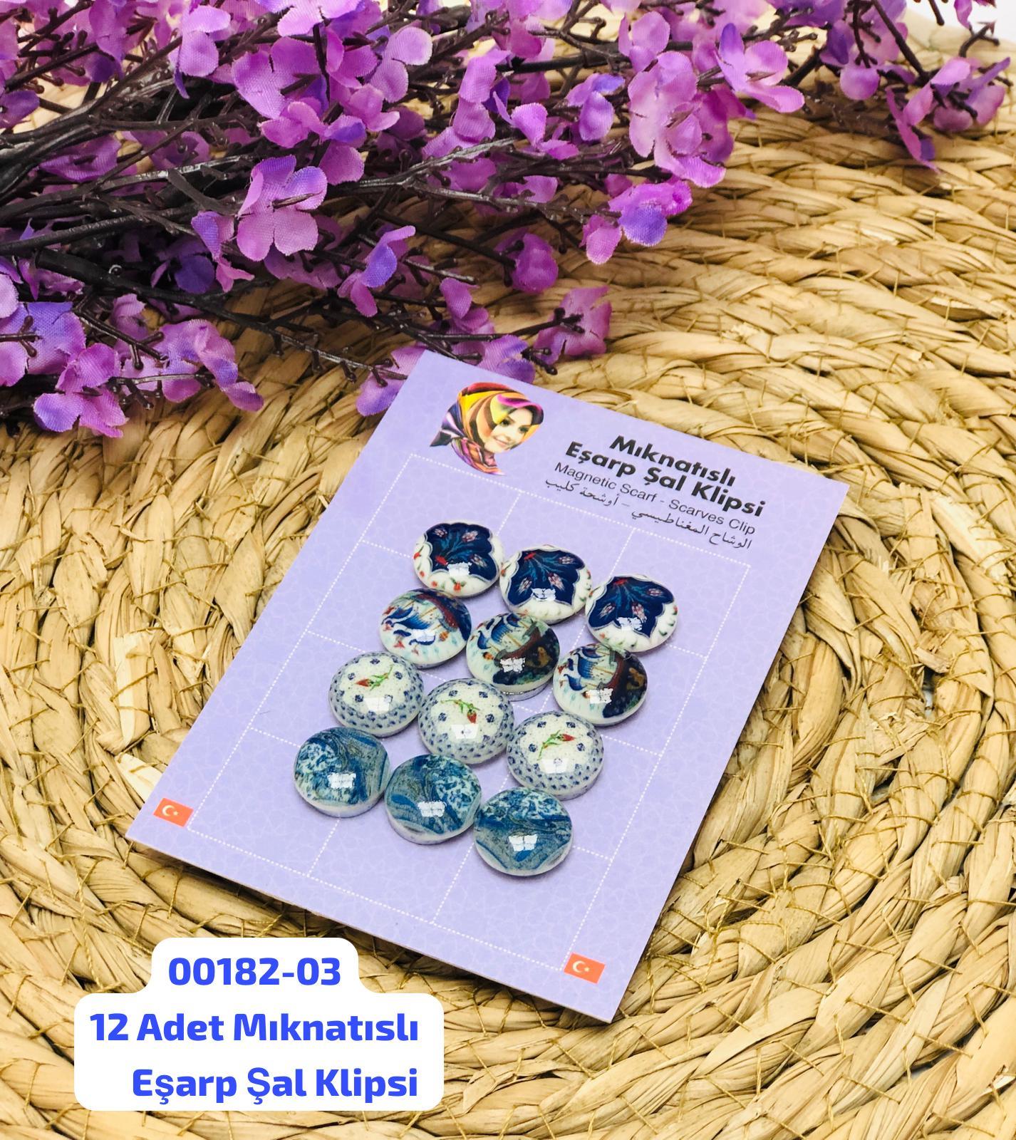 Eşarp Şal Mıknatısı