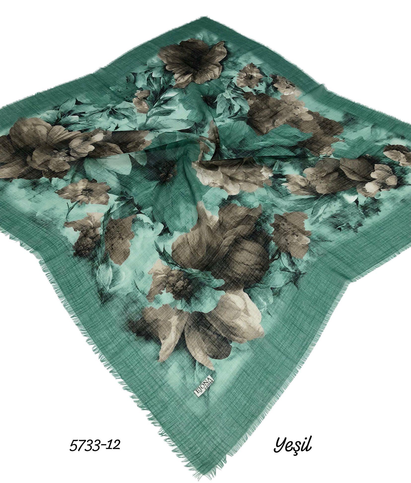 Flamlı Pamuk Eşarp